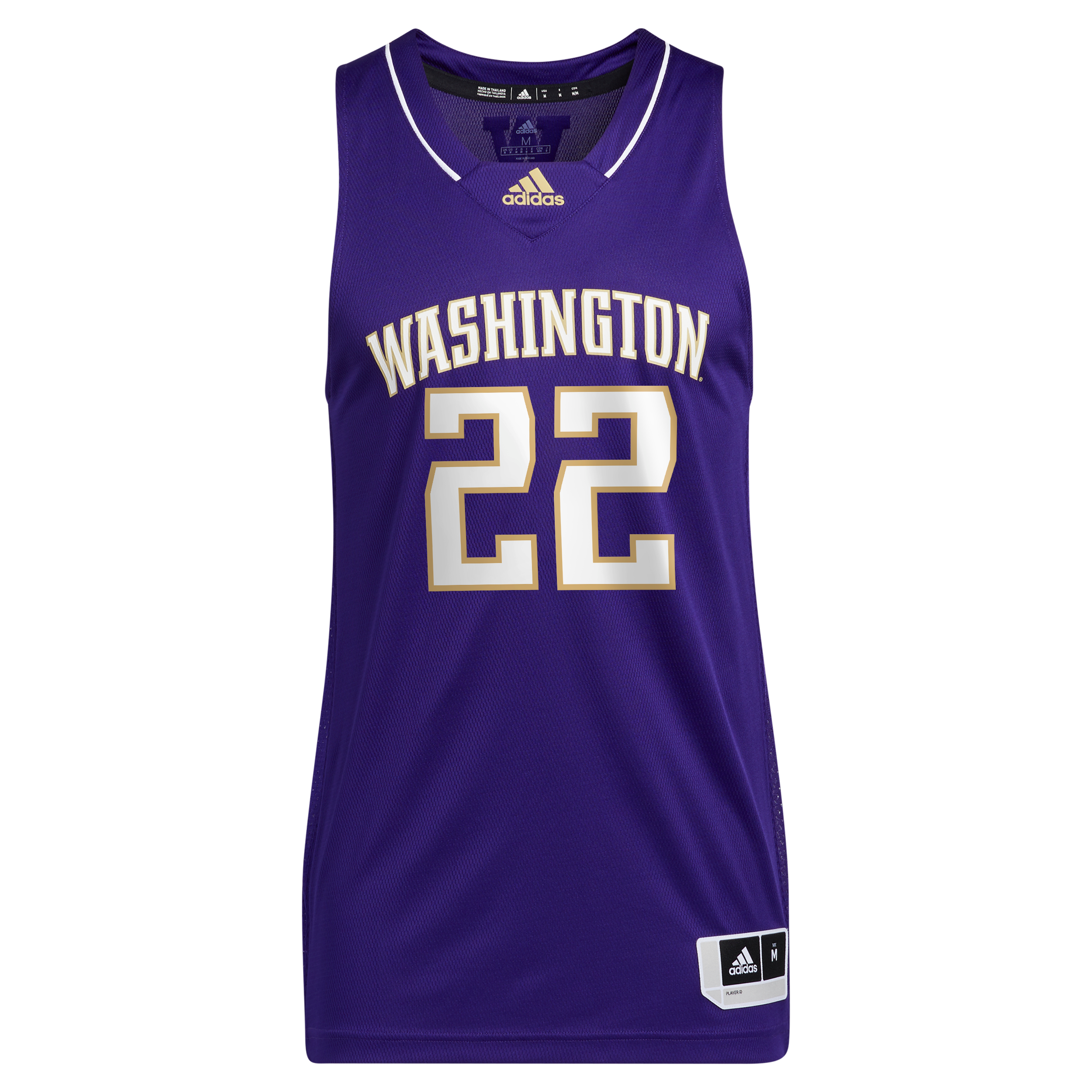 Detlef Schrempf Washington Huskies Retired Player Jersey - Purple - angle 4