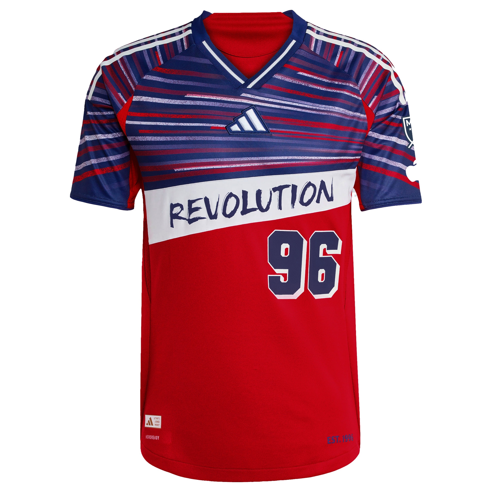 New England Revolution 2025 Third Jersey - Red - angle 4