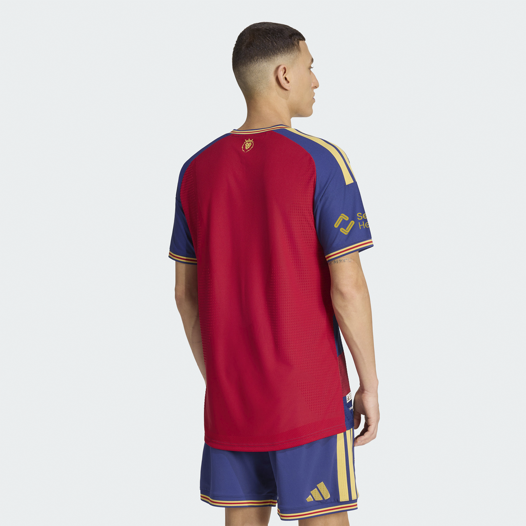 Real Salt Lake 2026 The Switchback On-Field Patch Jersey - Red - angle 4