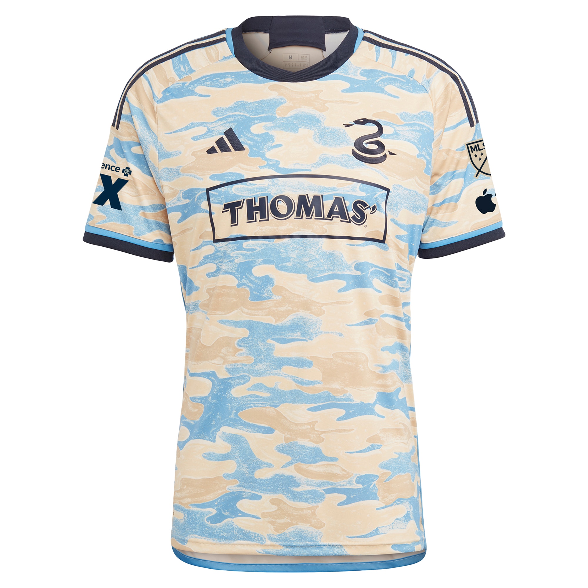 Philadelphia Union 2024 Secondary Custom Jersey - Tan - angle 4
