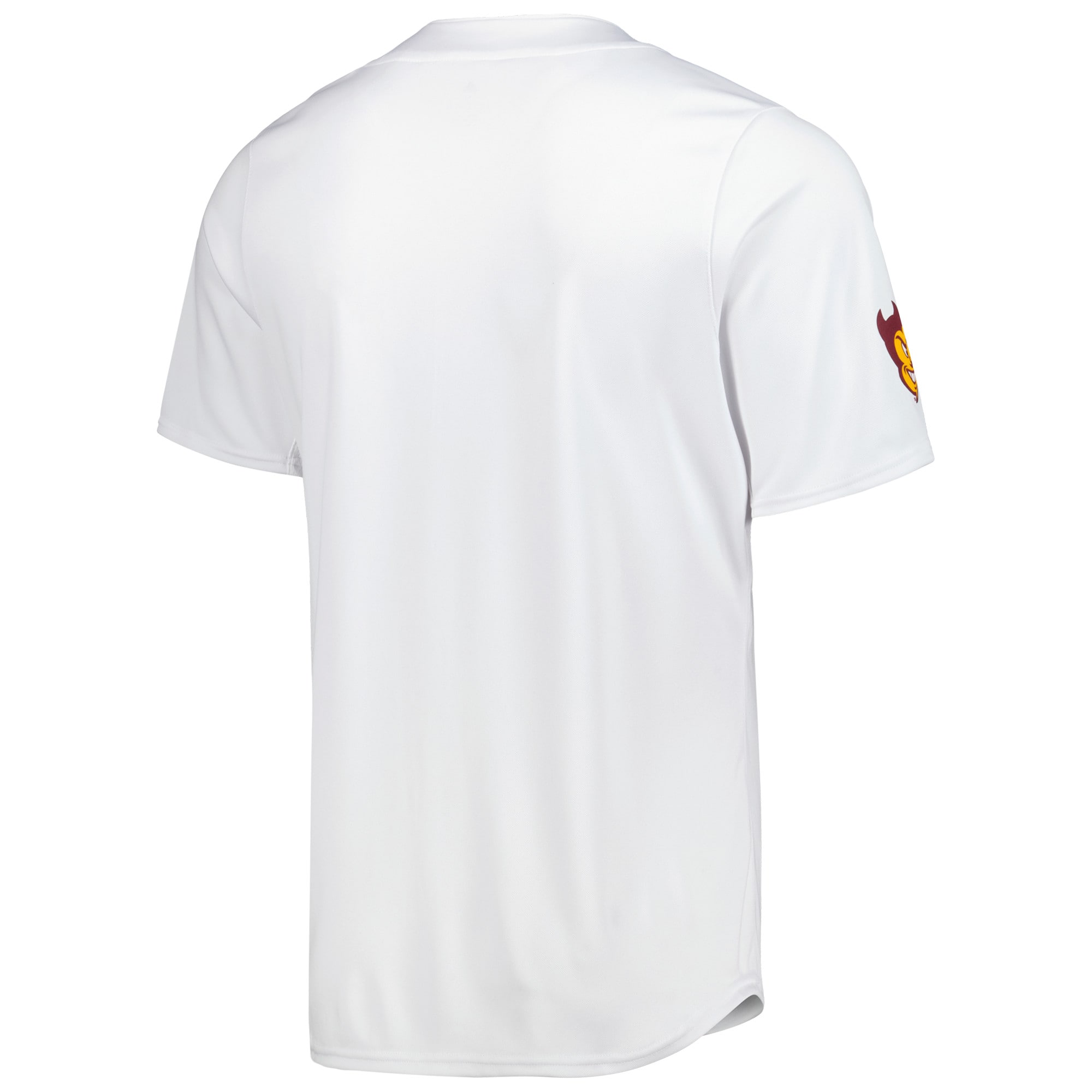 Arizona State Sun Devils Team Baseball Jersey - White - angle 4