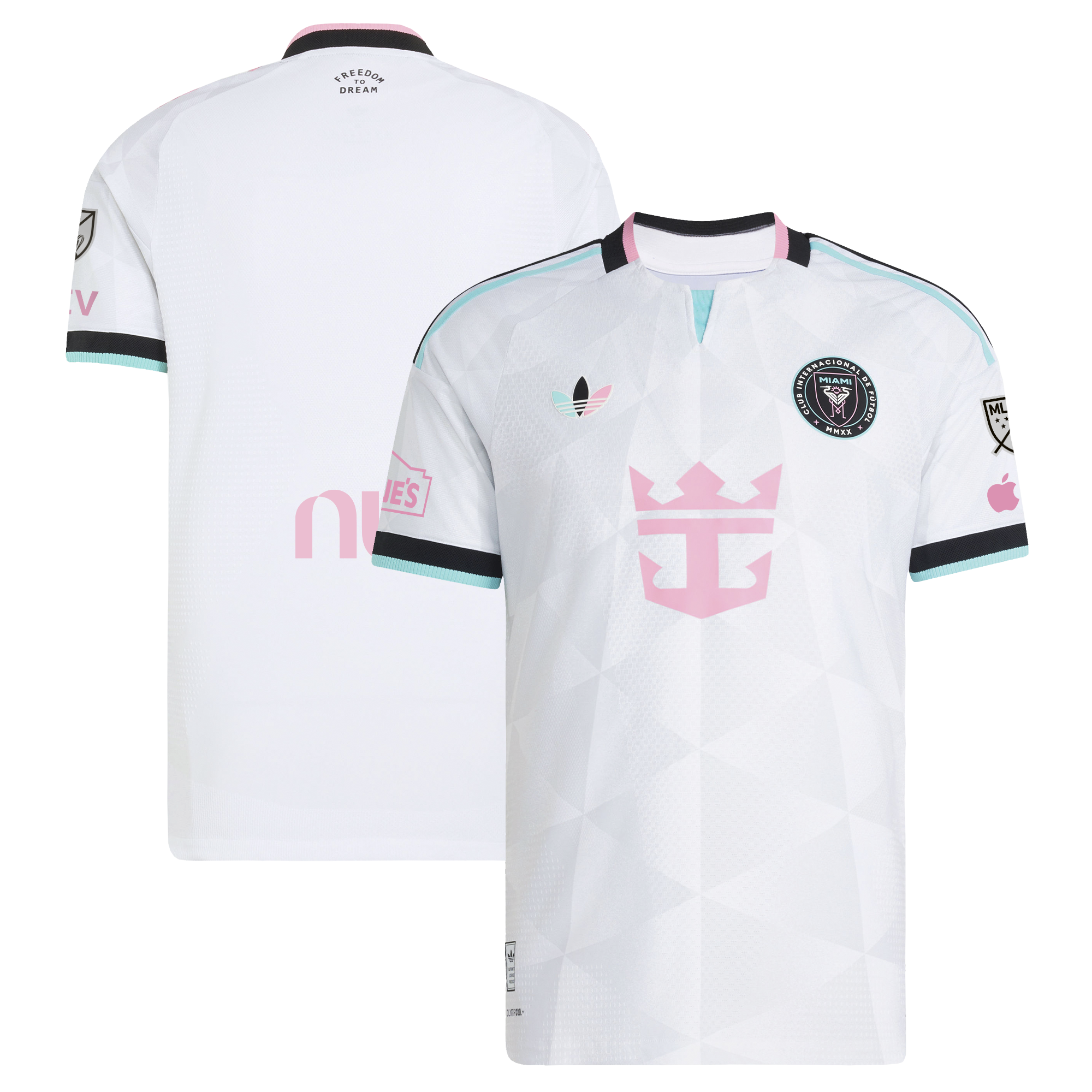 Inter Miami CF 2026 Third On-Field Patch Jersey - White - angle 3