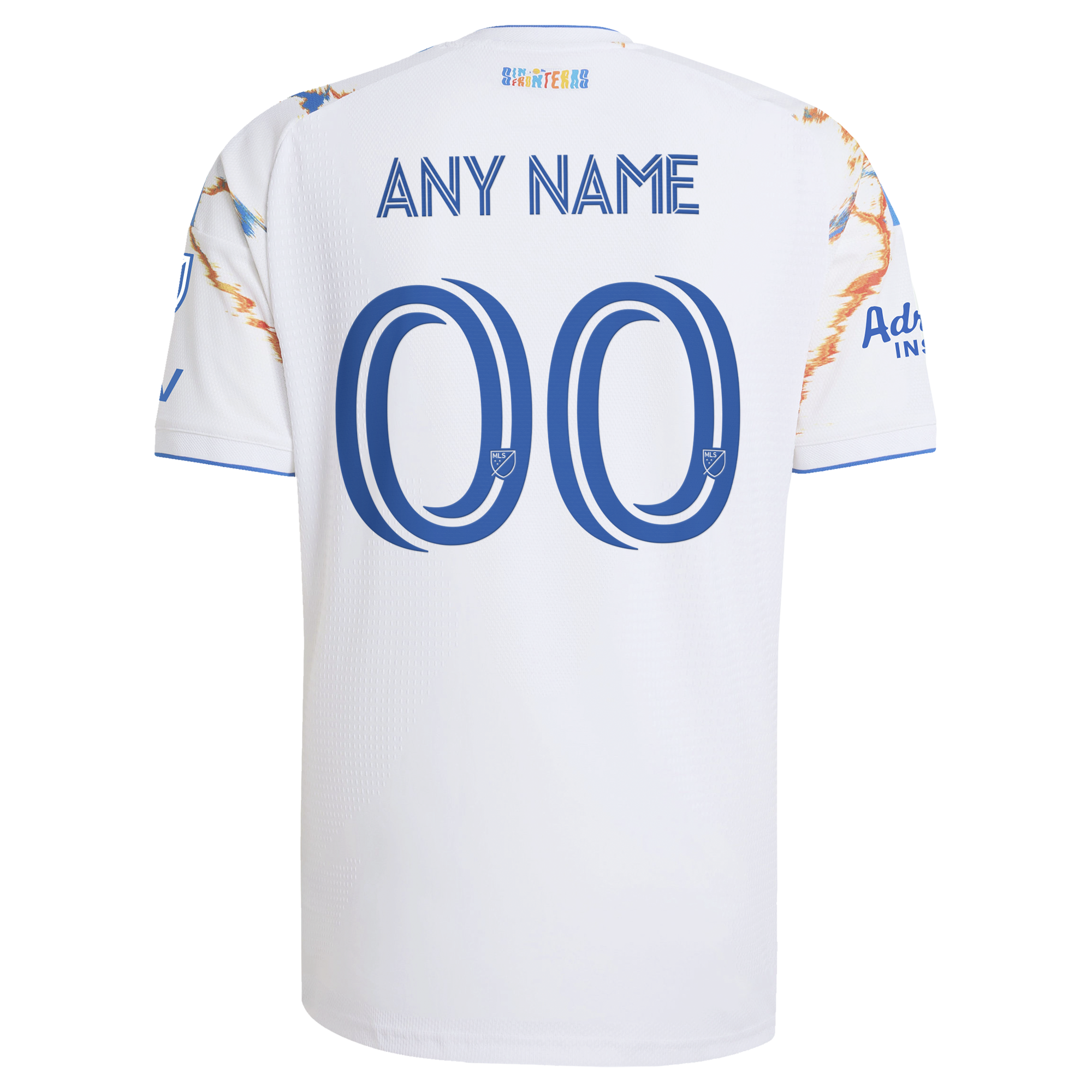 San Diego FC 2026 Unprecedented Unity Kit On-Field Patch Custom Jersey - White - angle 5
