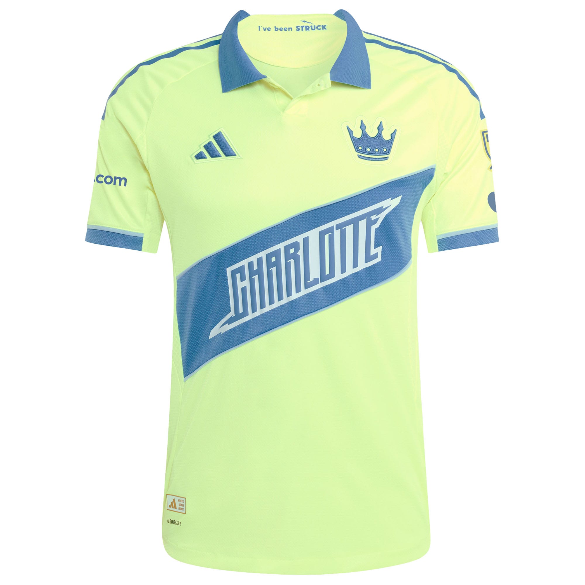 Charlotte FC 2025 Third Jersey - Yellow - angle 5