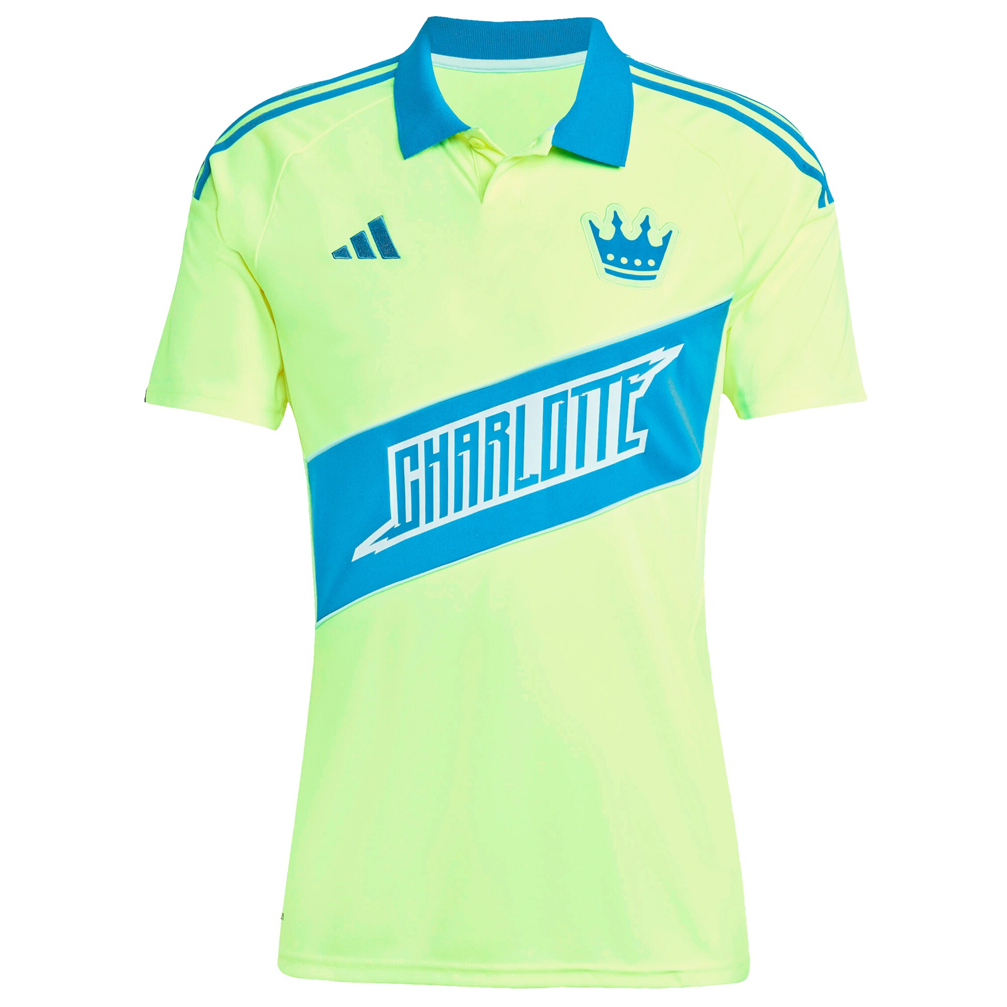 Charlotte FC 2025 Third Replica Custom Jersey - Yellow - angle 4
