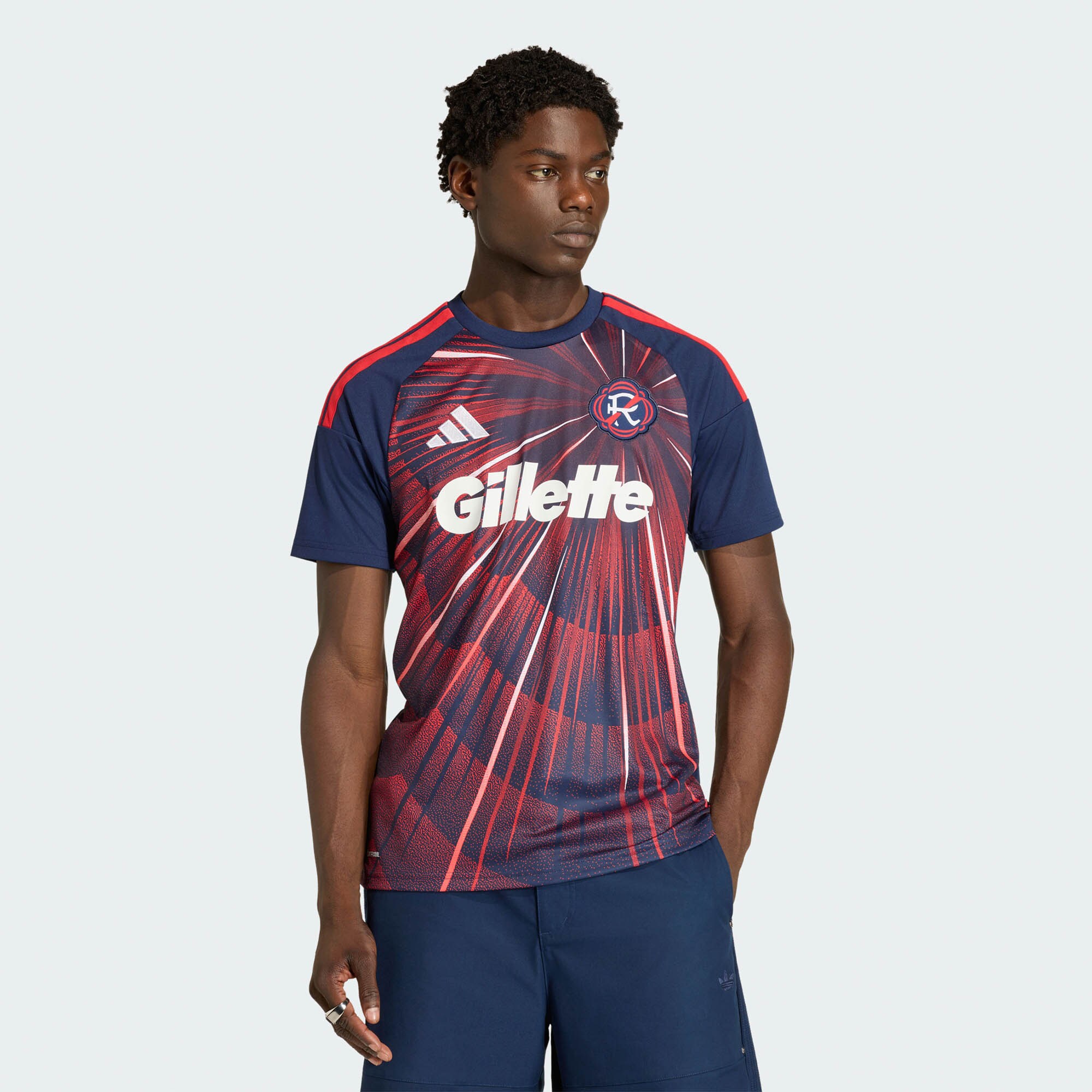 New England Revolution 2026 Independence Day Replica Jersey - Blue - angle 2