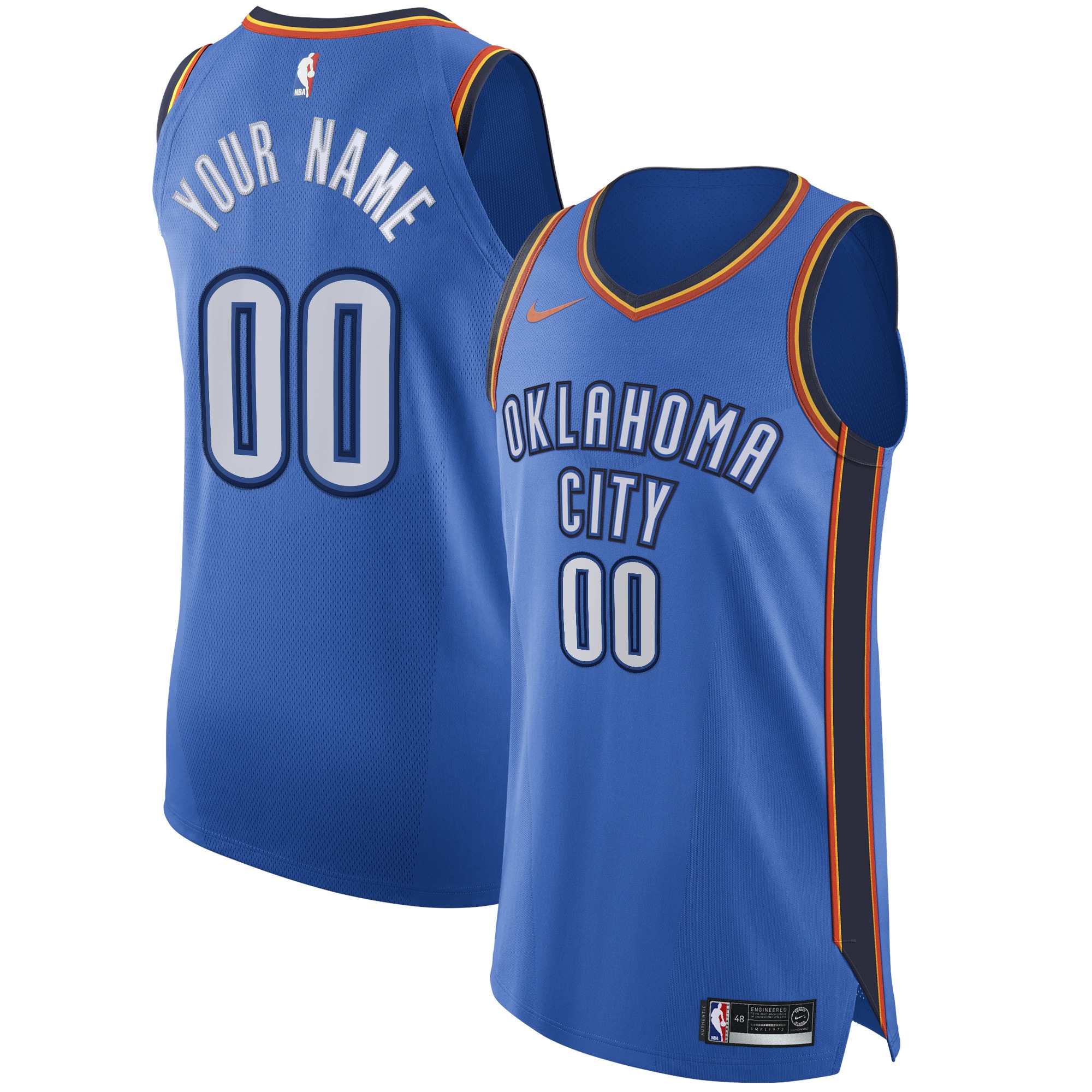 Oklahoma City Thunder NBA Jersey | FanWearStyle