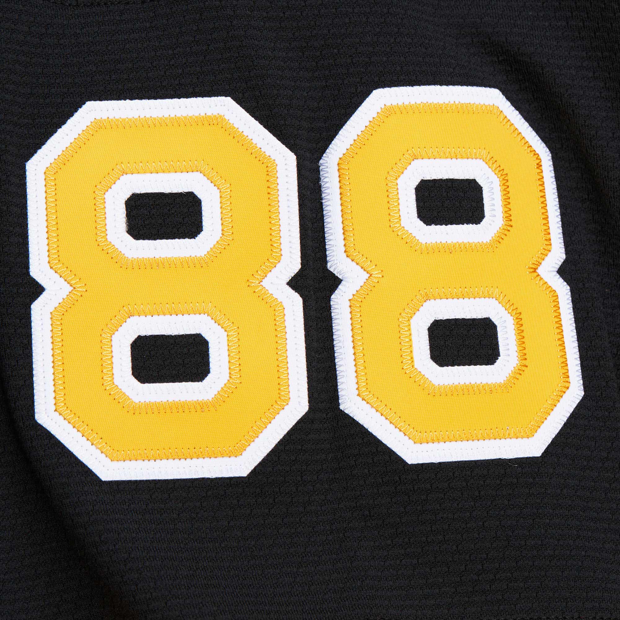 David Pastrnak #88 Boston Bruins 2014-15 Power Play Jersey - Black - angle 5