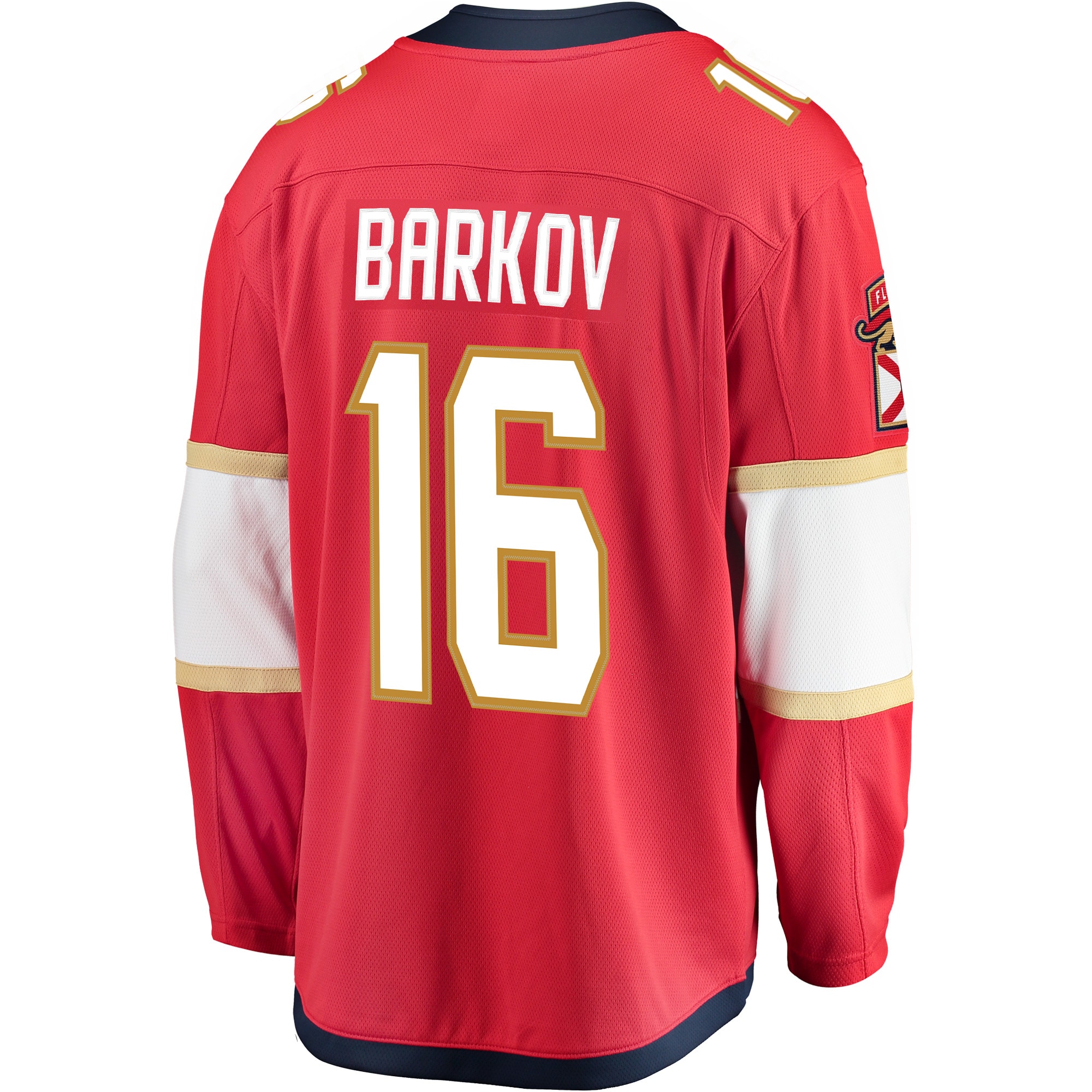 Aleksander Barkov Florida Panthers Breakaway Jersey - Red - angle 3