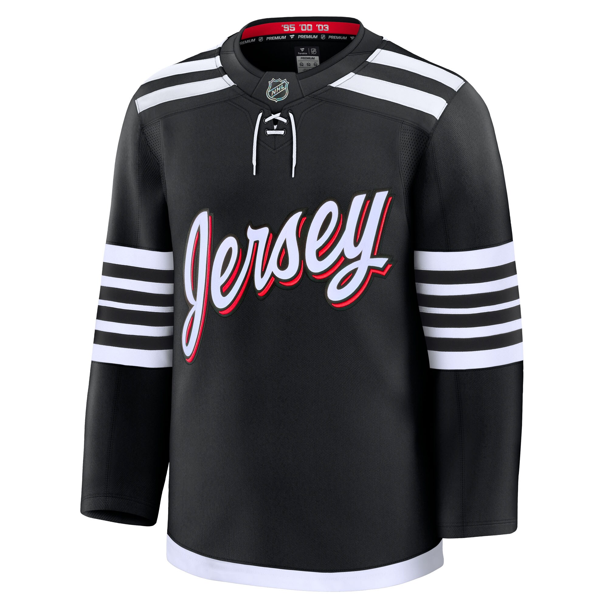 New Jersey Devils Alternate Premium Jersey - Black - angle 3