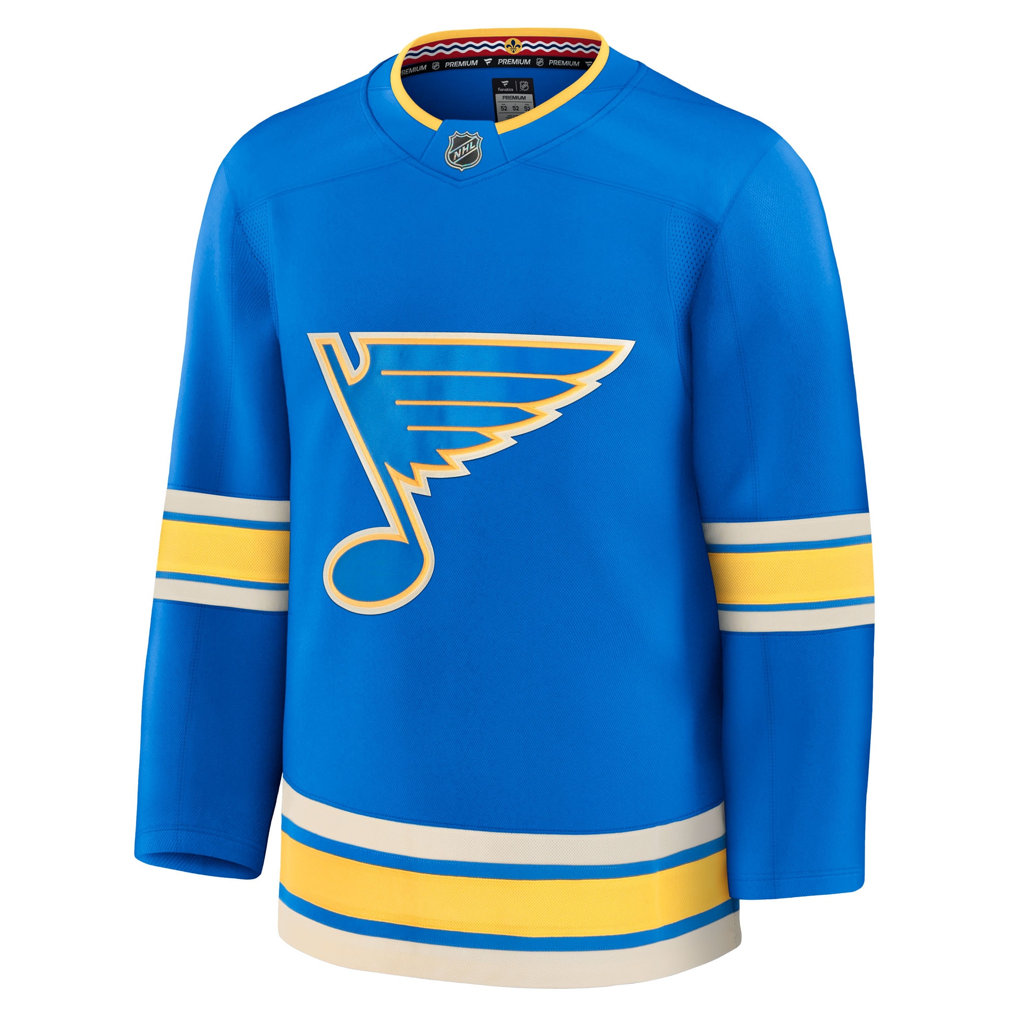 St. Louis Blues Alternate Premium Jersey - Blue - angle 2