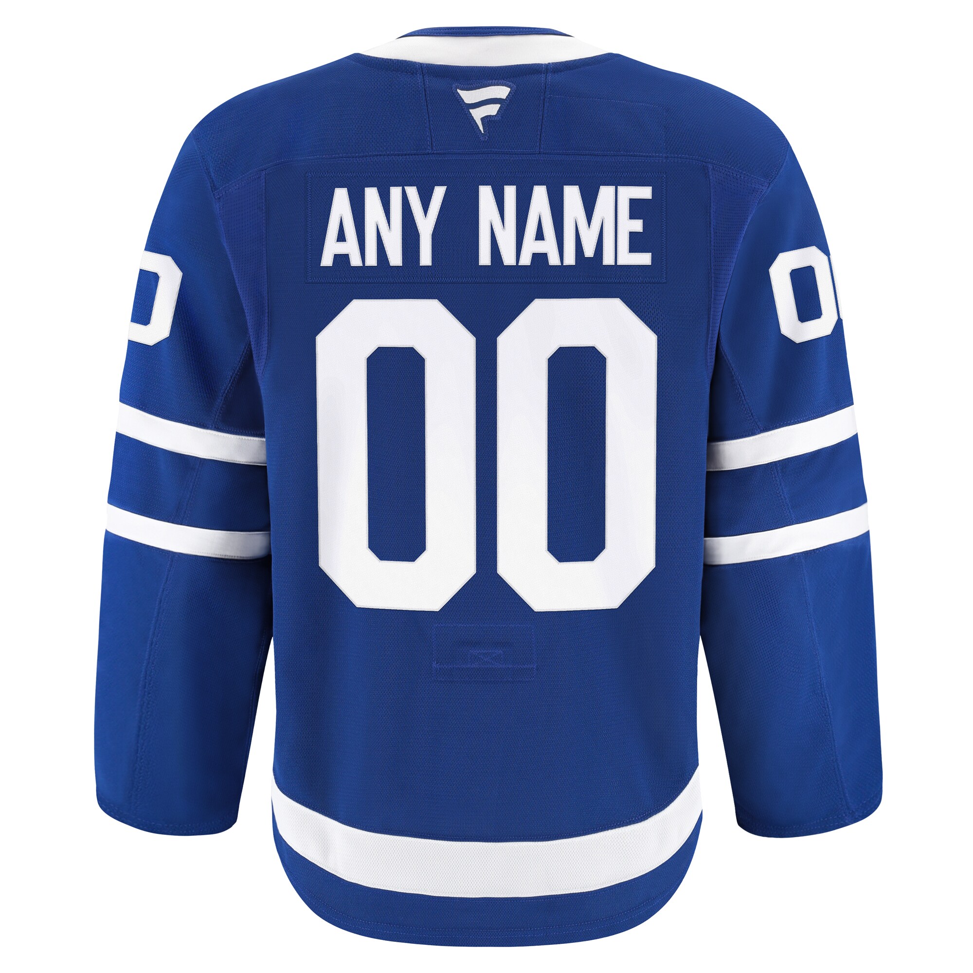 Toronto Maple Leafs Home Pro Custom Jersey - Blue - angle 3