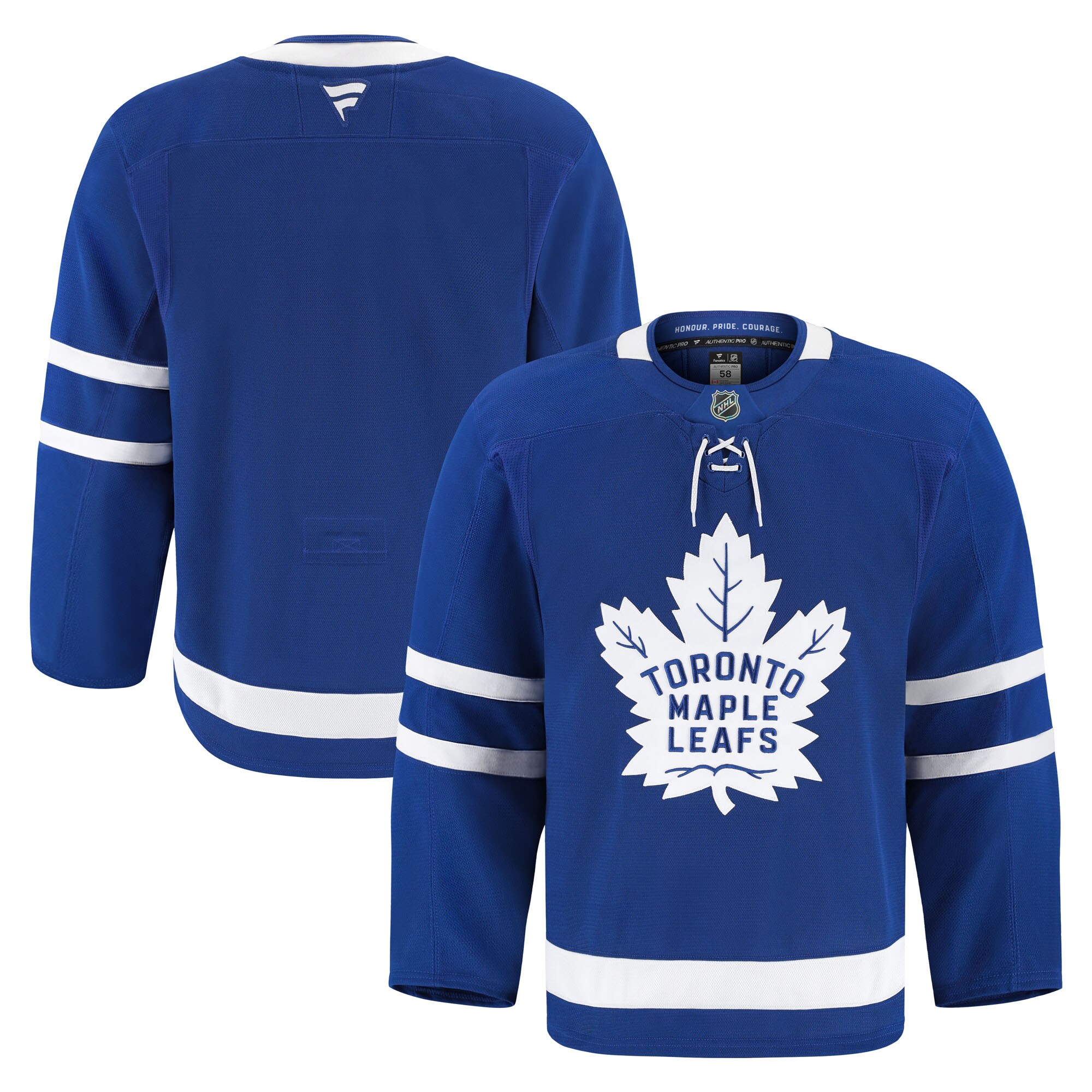 Toronto Maple Leafs Home Pro Jersey - Blue - angle 2
