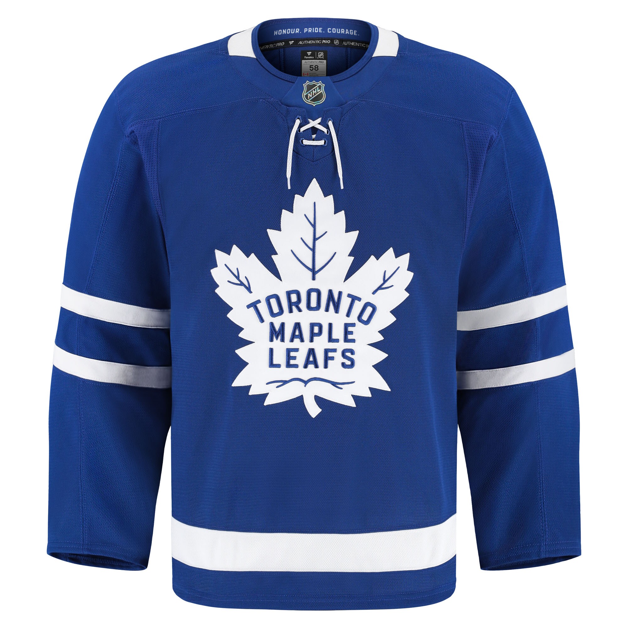 Toronto Maple Leafs Home Pro Jersey - Blue - angle 3