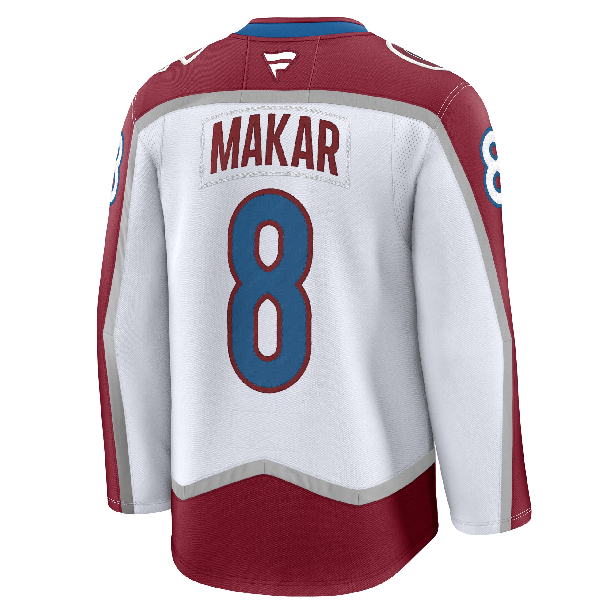 Cale Makar #8 Colorado Avalanche Away Premium Jersey - White - angle 4