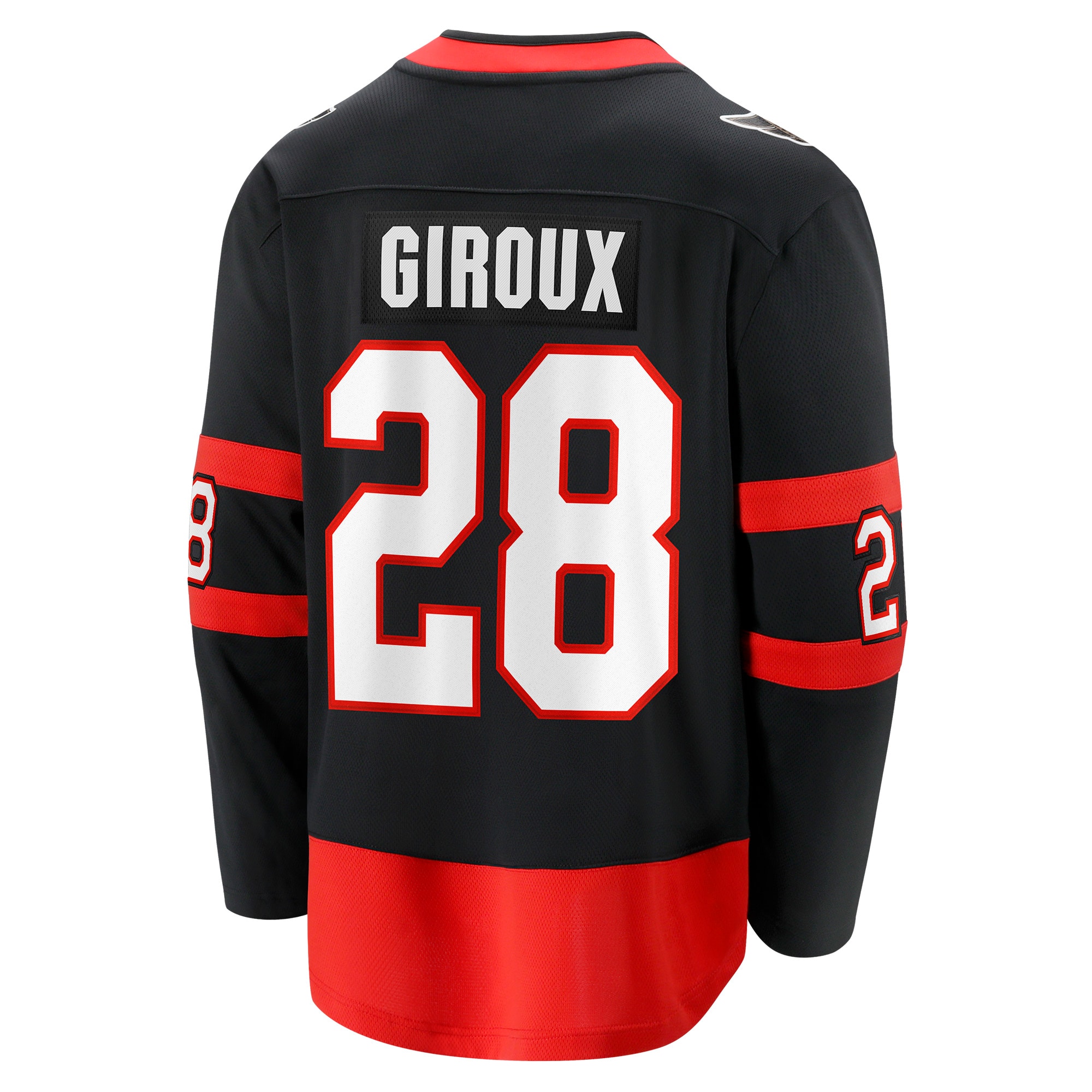 Claude Giroux Ottawa Senators Home Breakaway Player Jersey - Black - angle 3