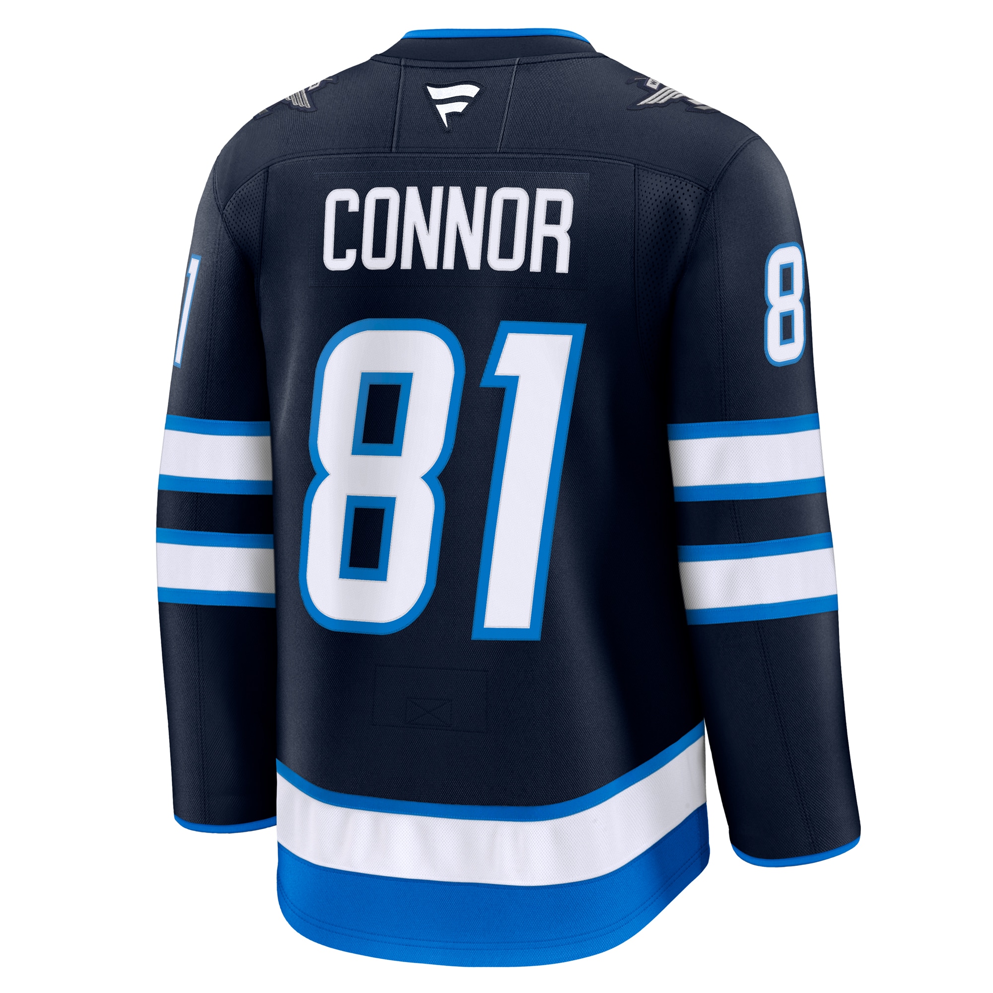 Kyle Connor Winnipeg Jets Home Premium Jersey - Navy - angle 3
