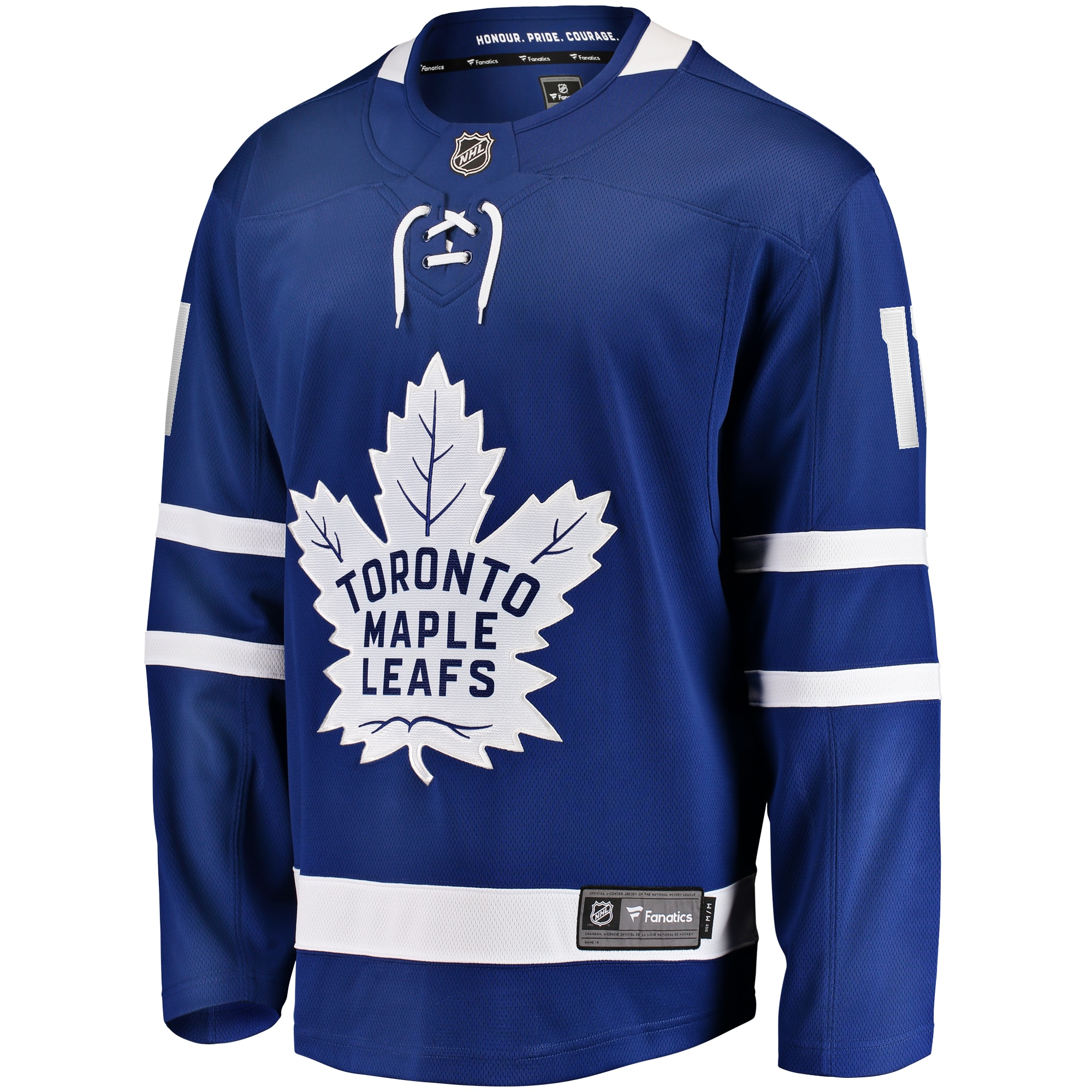 Max Domi Toronto Maple Leafs Home Breakaway Jersey - Blue - angle 2