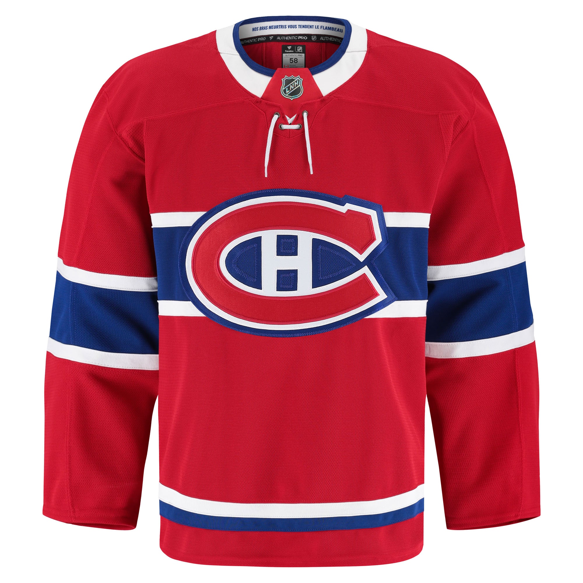 Montreal Canadiens Home Pro Jersey - Red - angle 2