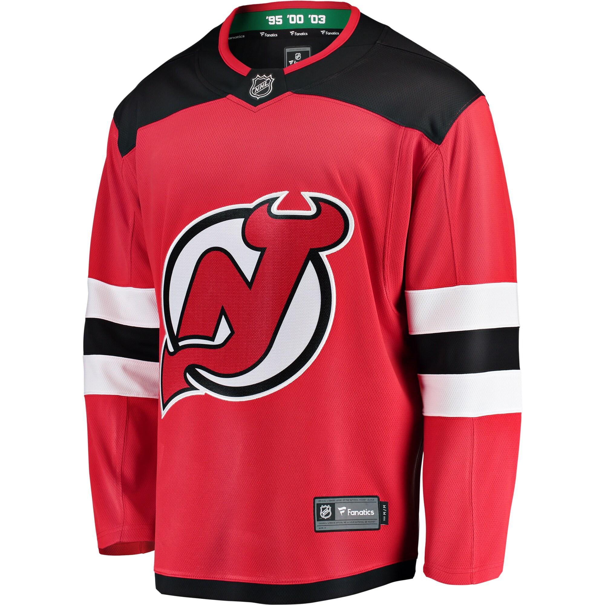 New Jersey Devils Breakaway Home Jersey - Red - angle 2
