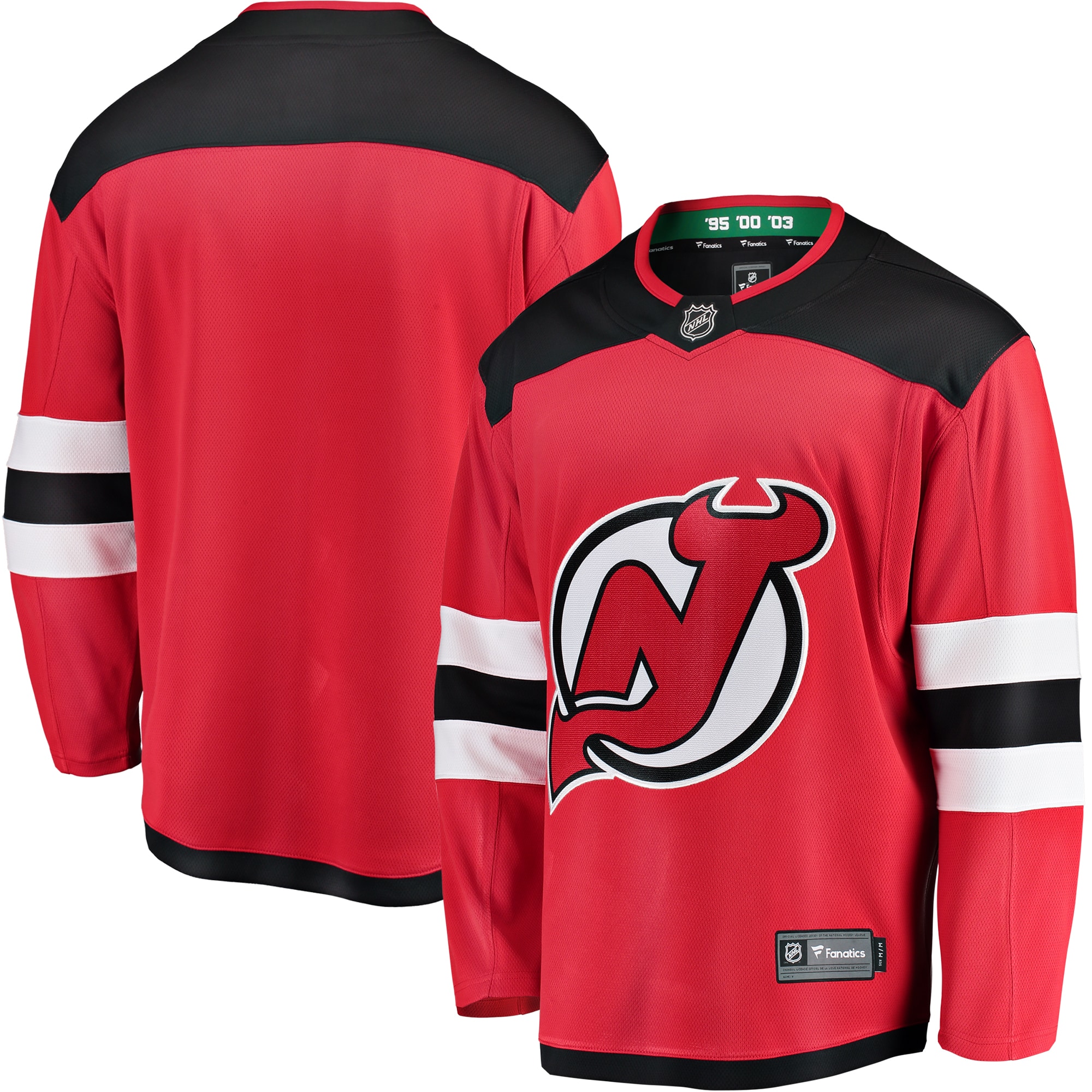 New Jersey Devils Home NHL Jersey - Red | FanWearStyle