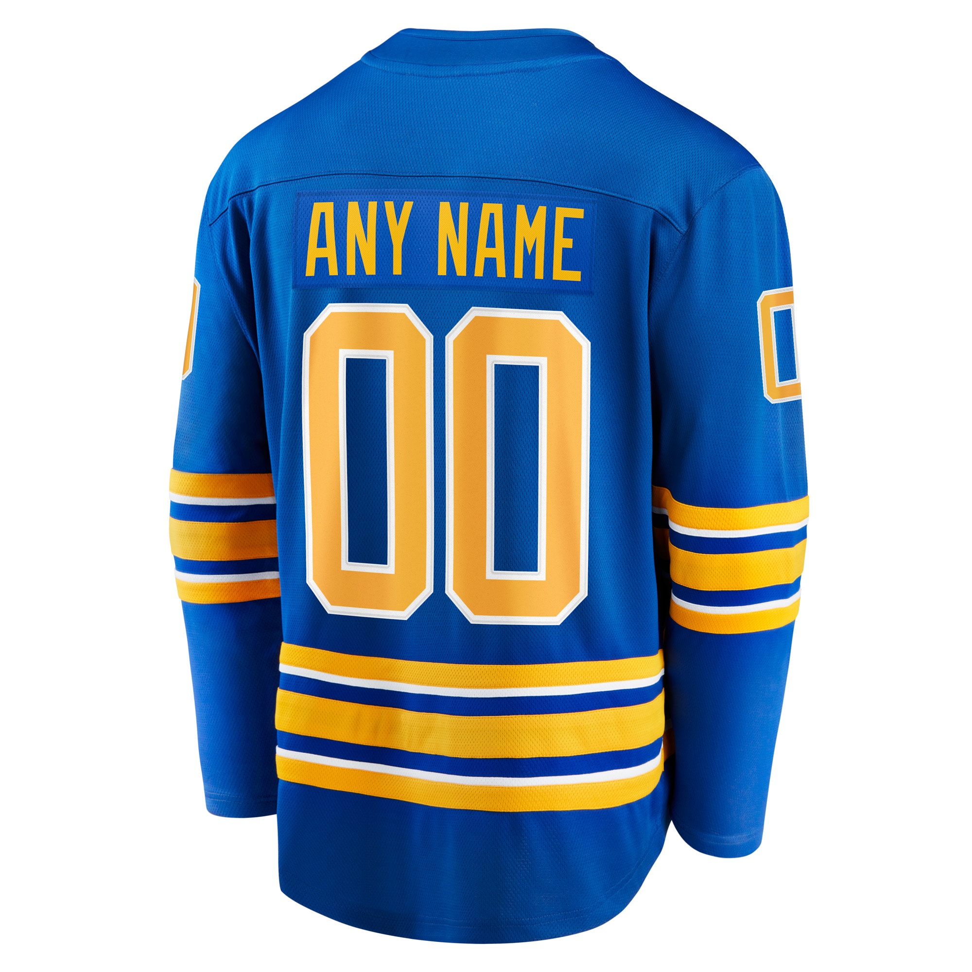 Buffalo Sabres Home Breakaway Custom Jersey - Royal - angle 4