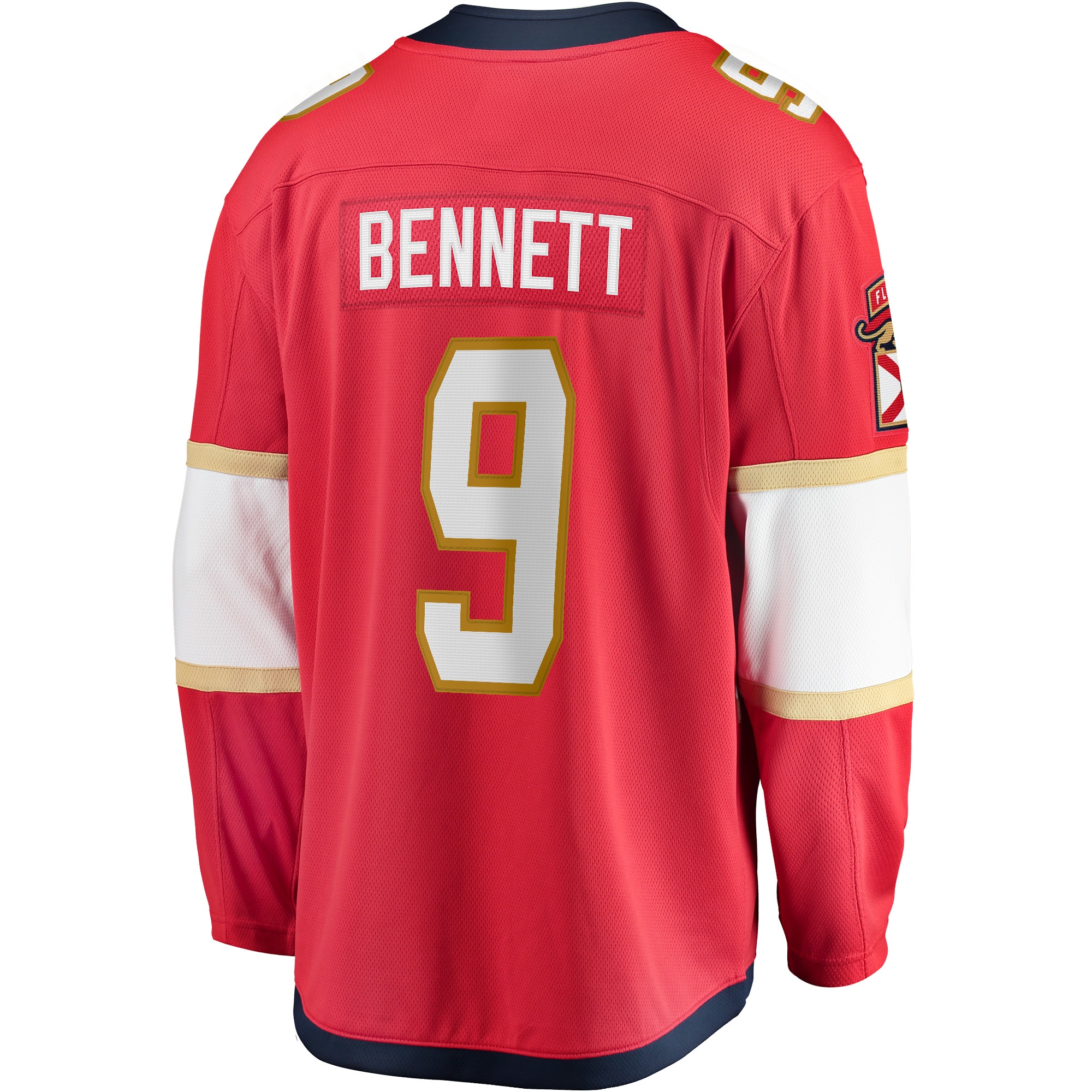 Sam Bennett Florida Panthers Home Breakaway Replica Jersey - Red - angle 3