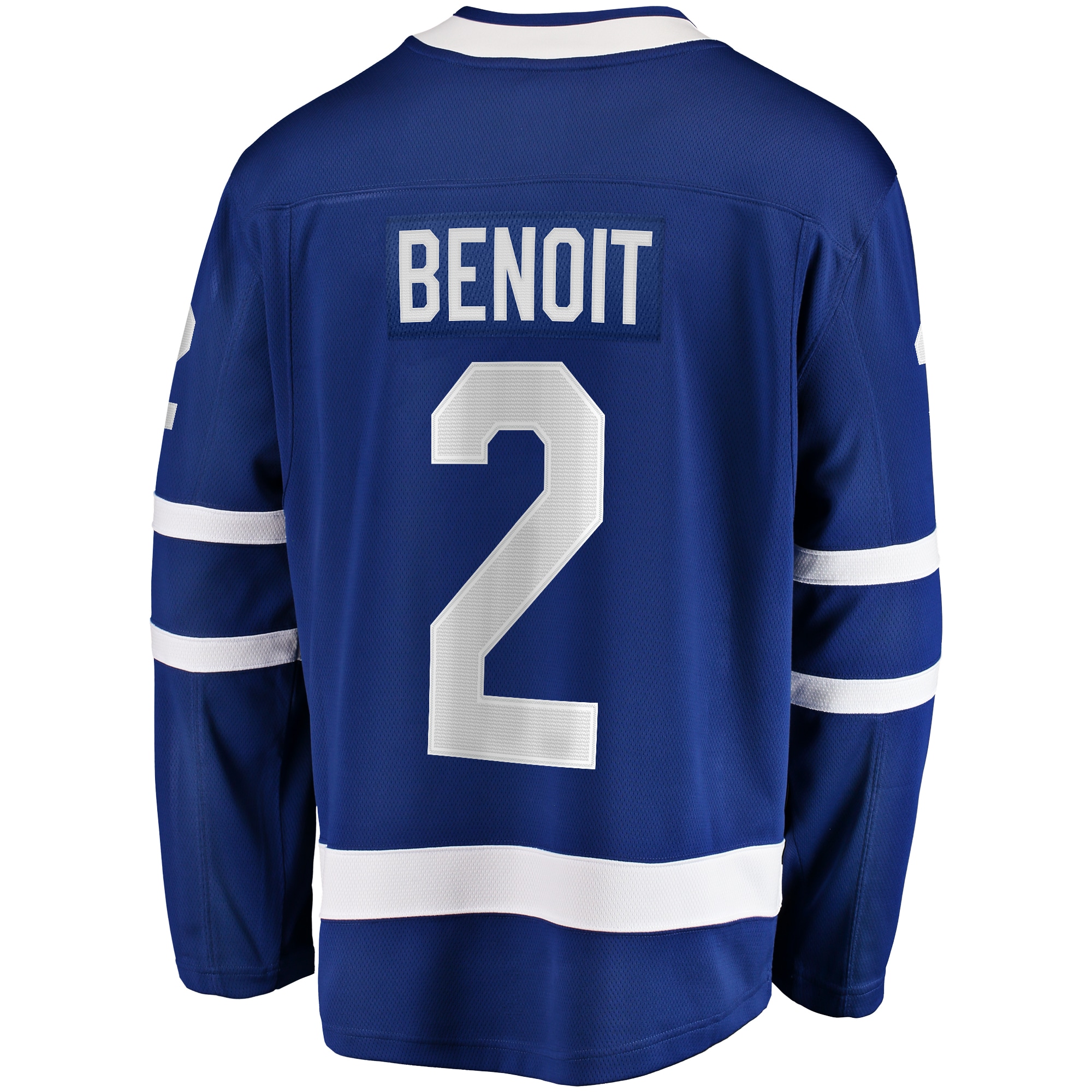 Simon Benoit Toronto Maple Leafs Home Premier Breakaway Player Jersey - Blue - angle 4
