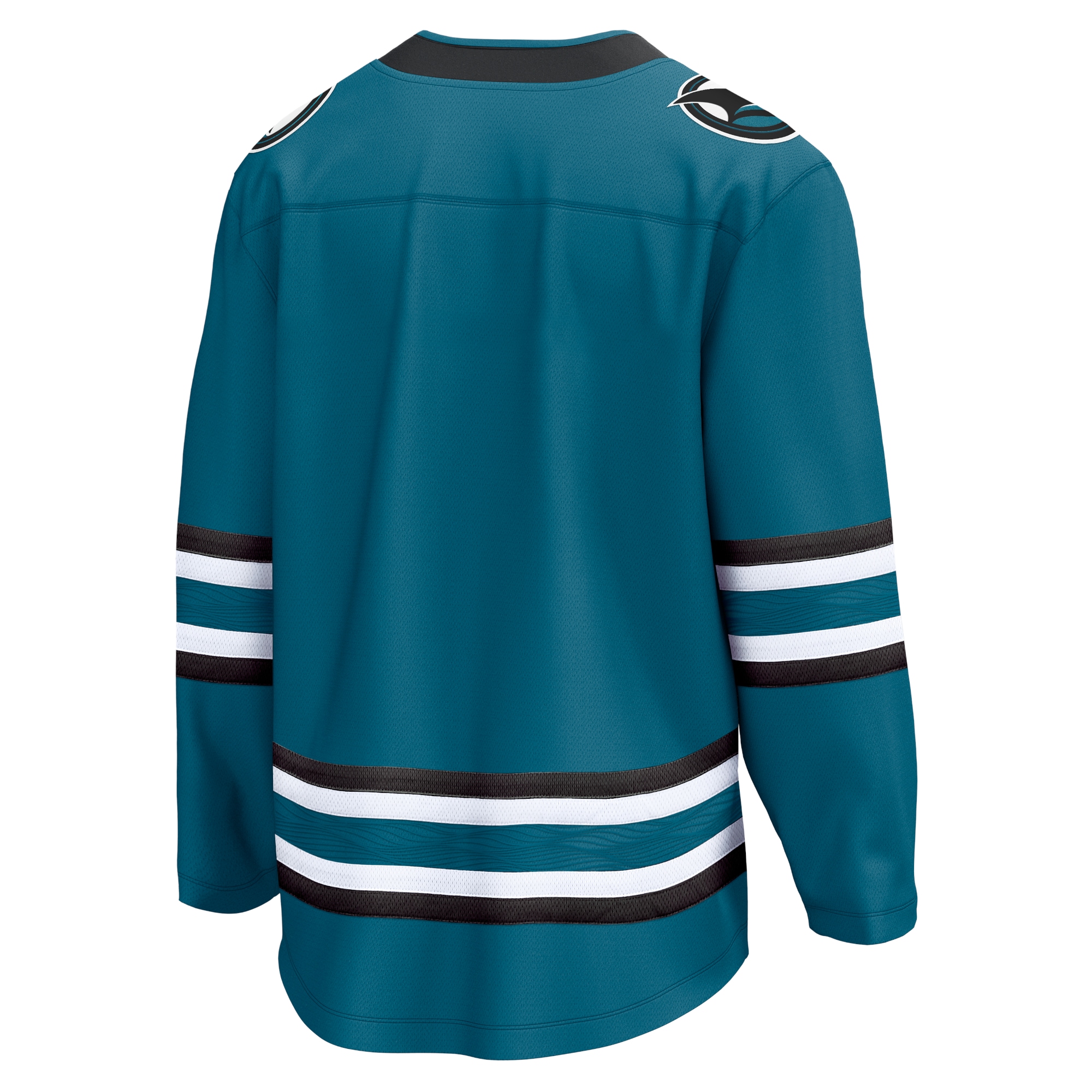 San Jose Sharks Home Breakaway Jersey - Teal - angle 3
