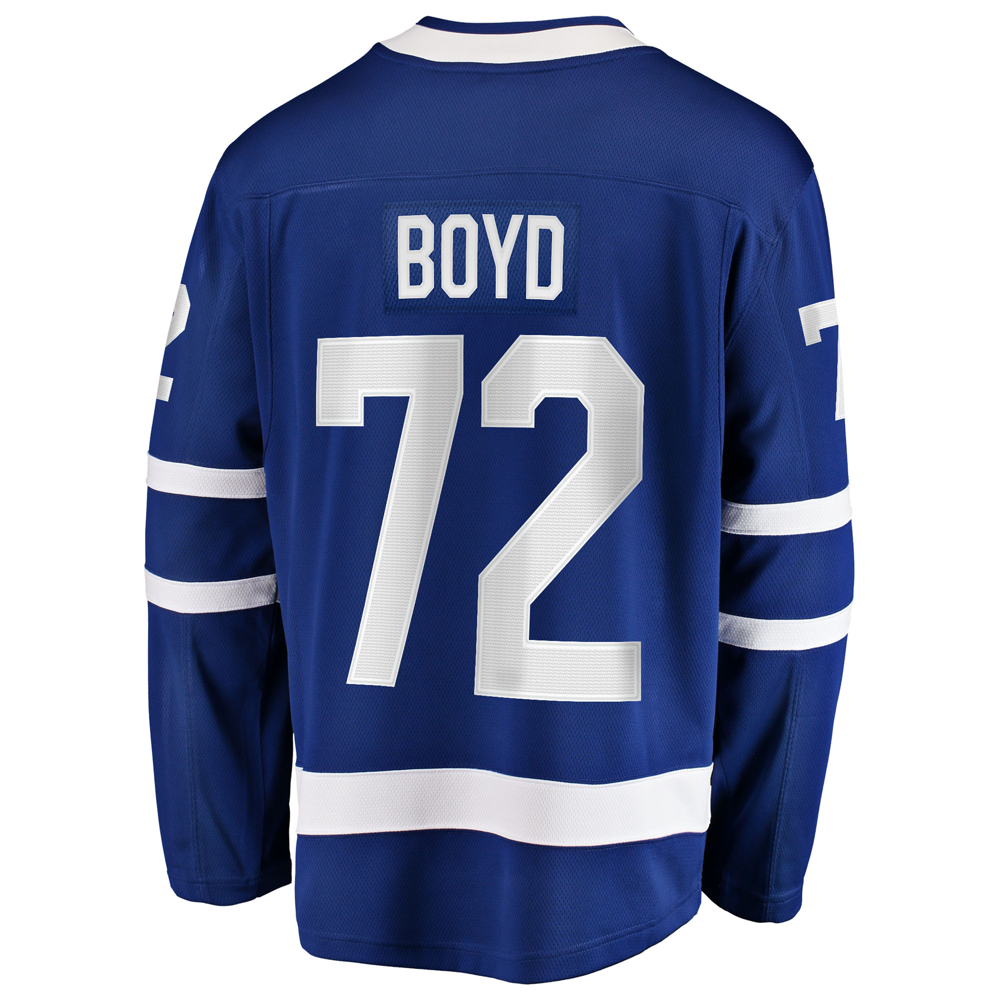 Travis Boyd Toronto Maple Leafs Home Breakaway Jersey - Blue - angle 3