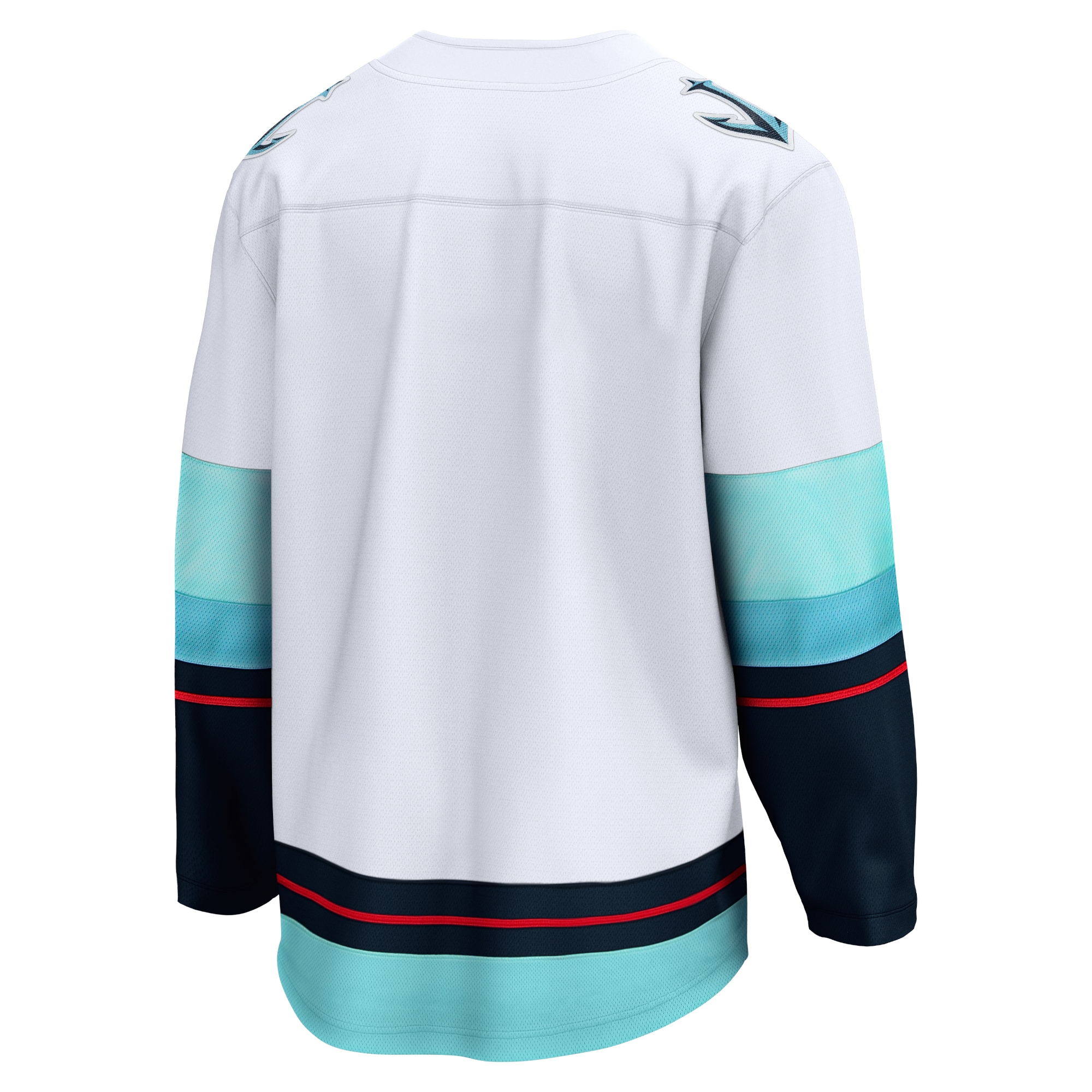 Seattle Kraken Away Breakaway Jersey - White - angle 3