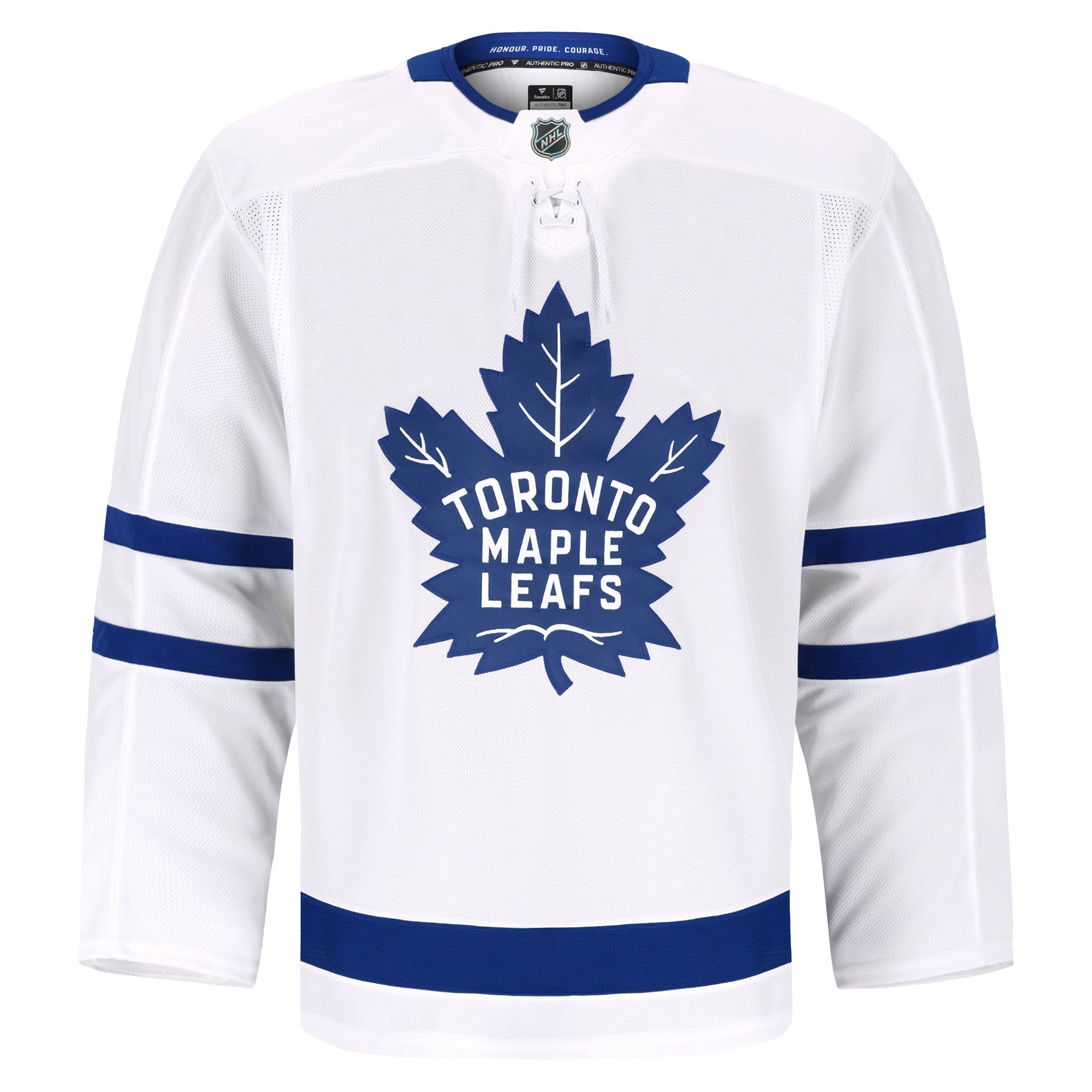 Toronto Maple Leafs Away Pro Jersey - White - angle 2