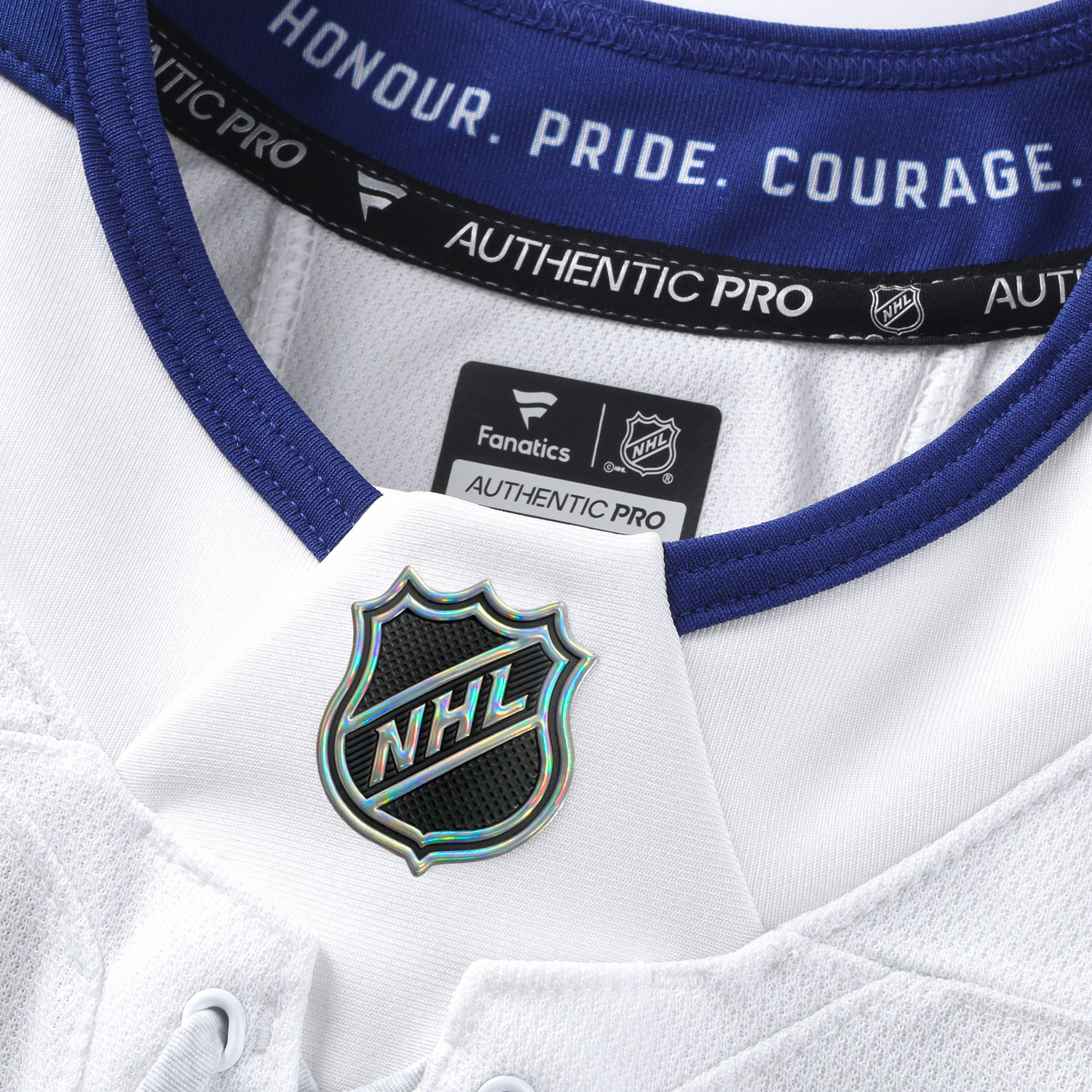 Toronto Maple Leafs Away Pro Jersey - White - angle 4
