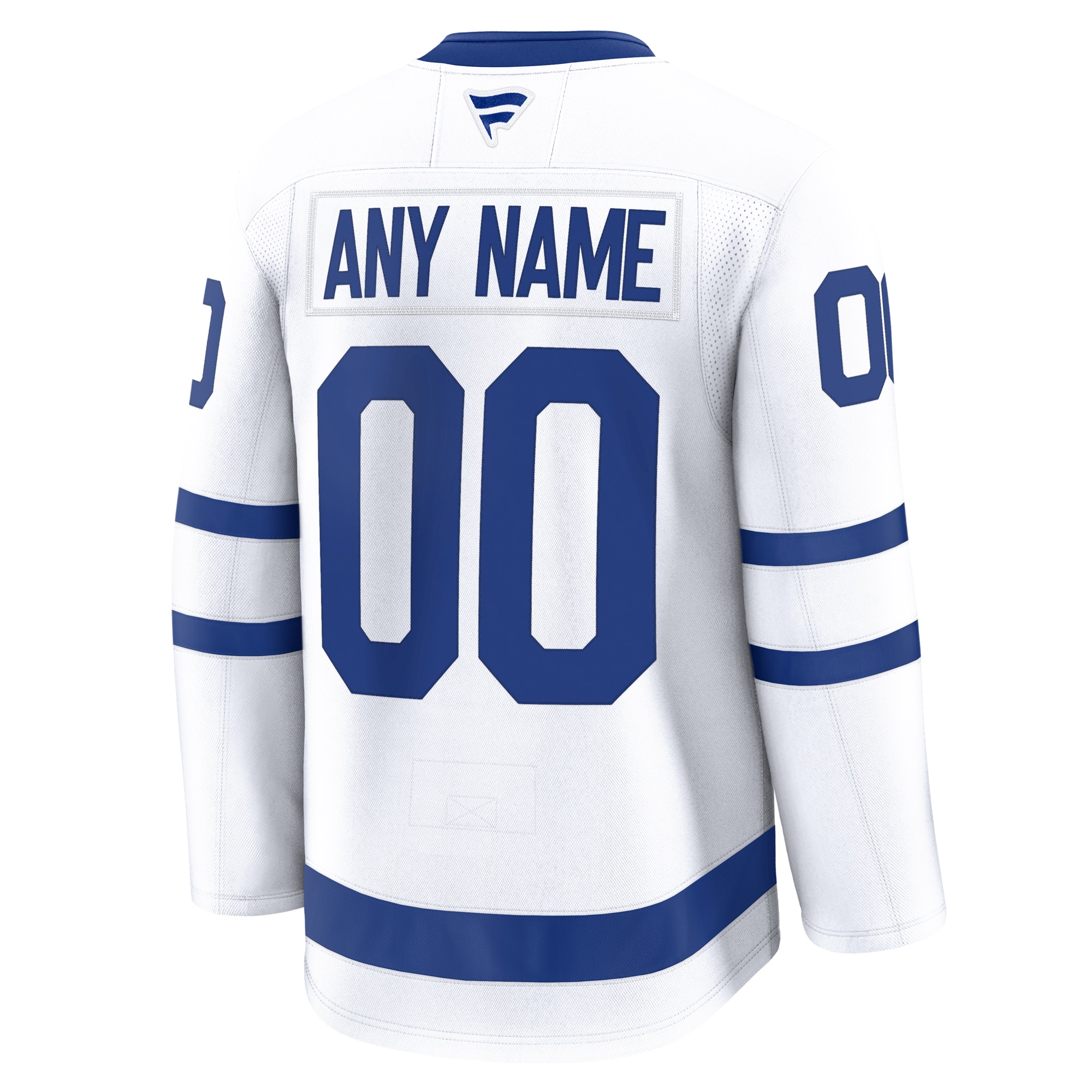Toronto Maple Leafs Away Premium Custom Jersey - White - angle 3