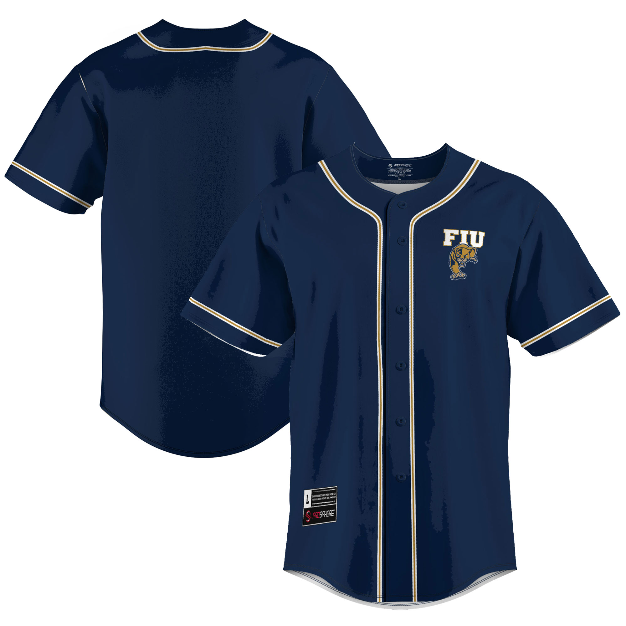 FIU Panthers MLB Jersey - Blue | FanWearStyle