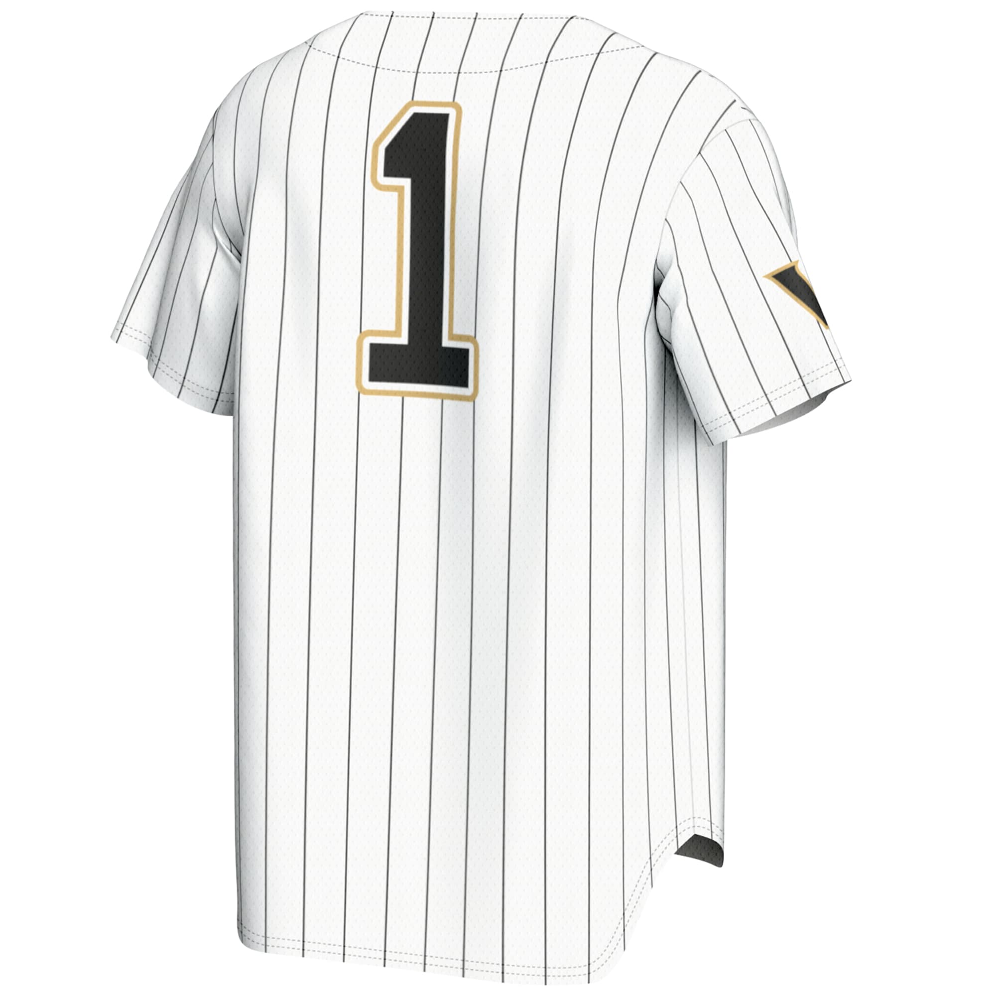 Vanderbilt Commodores GameDay Greats Lightweight Baseball Jersey - White - angle 3
