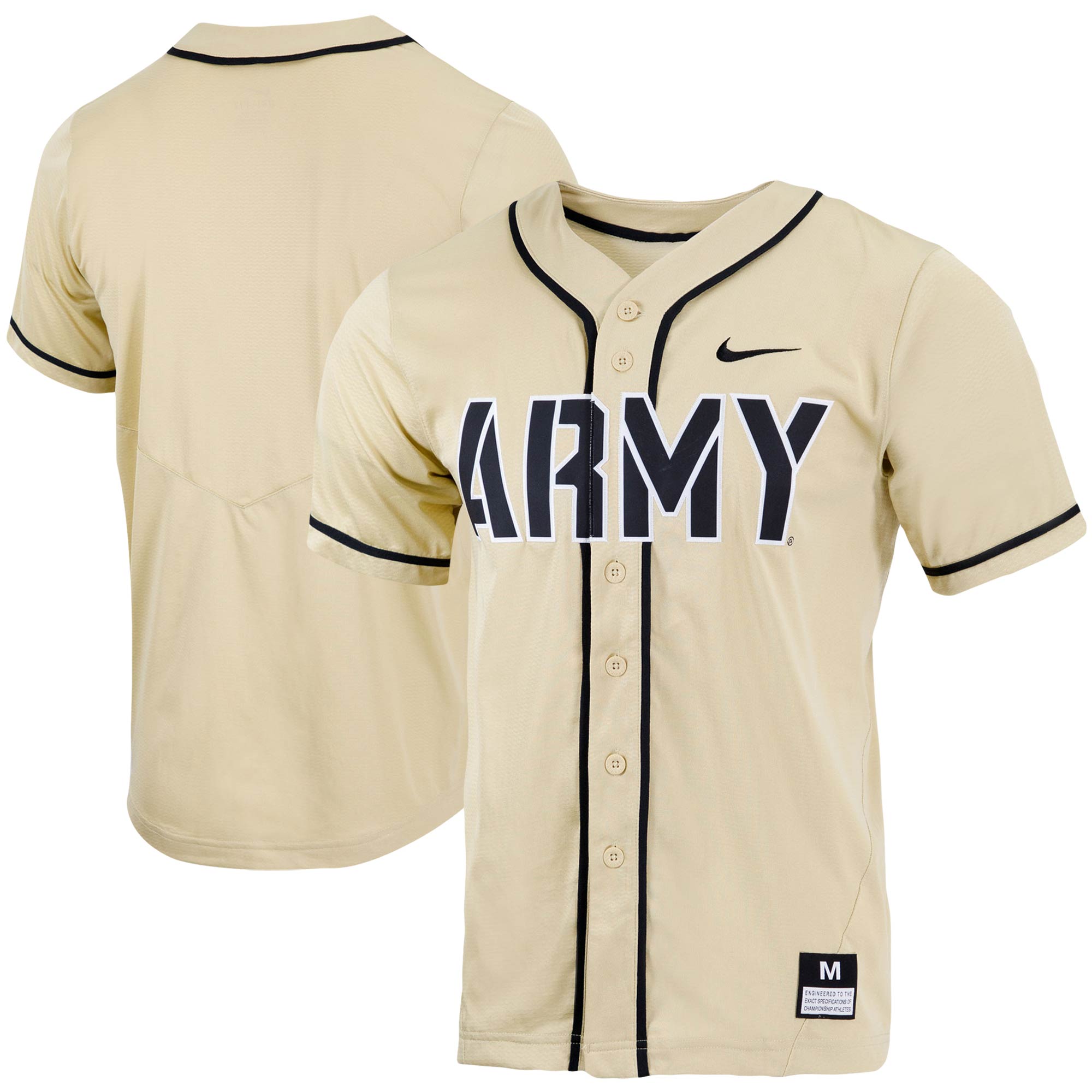 Army Black Knights MLB Jersey - Gold | FanWearStyle