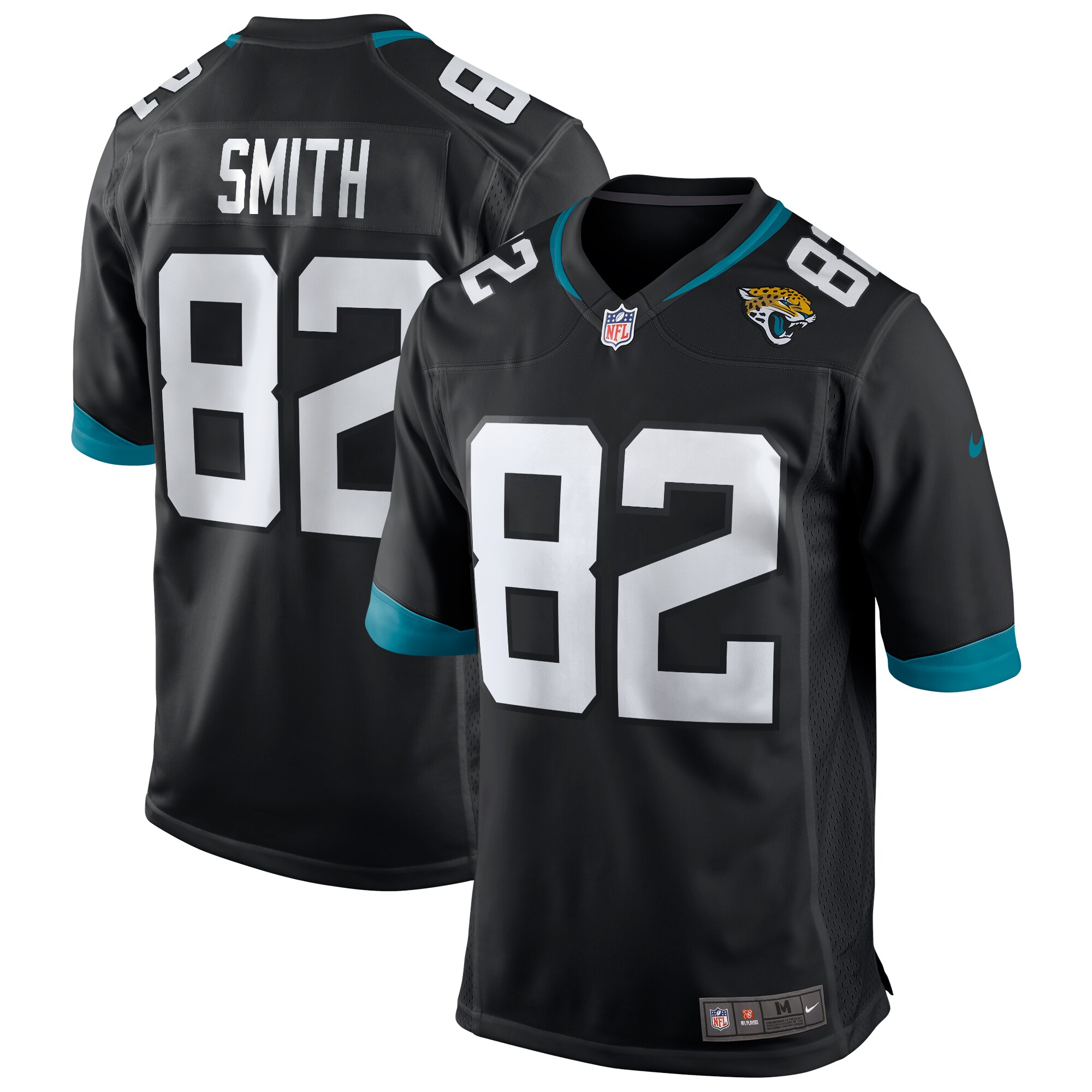 Jimmy Smith Jacksonville Jaguars Retired Player Alternate Game Jersey - Black - angle 2