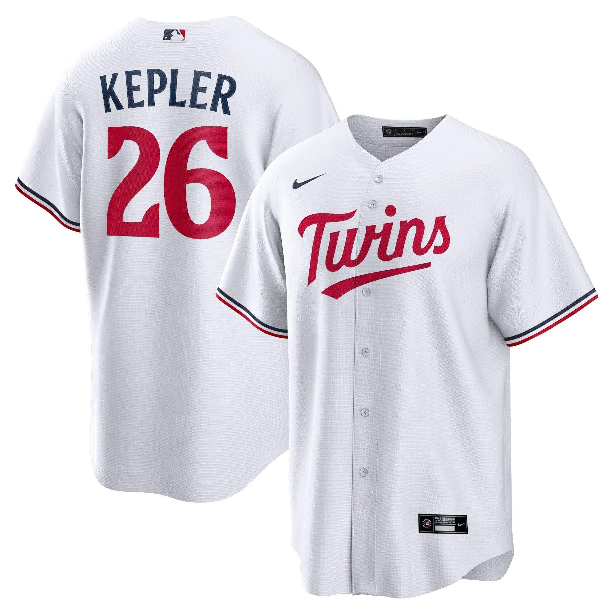 Max Kepler Minnesota Twins Home MLB Jersey - White | FanWearStyle