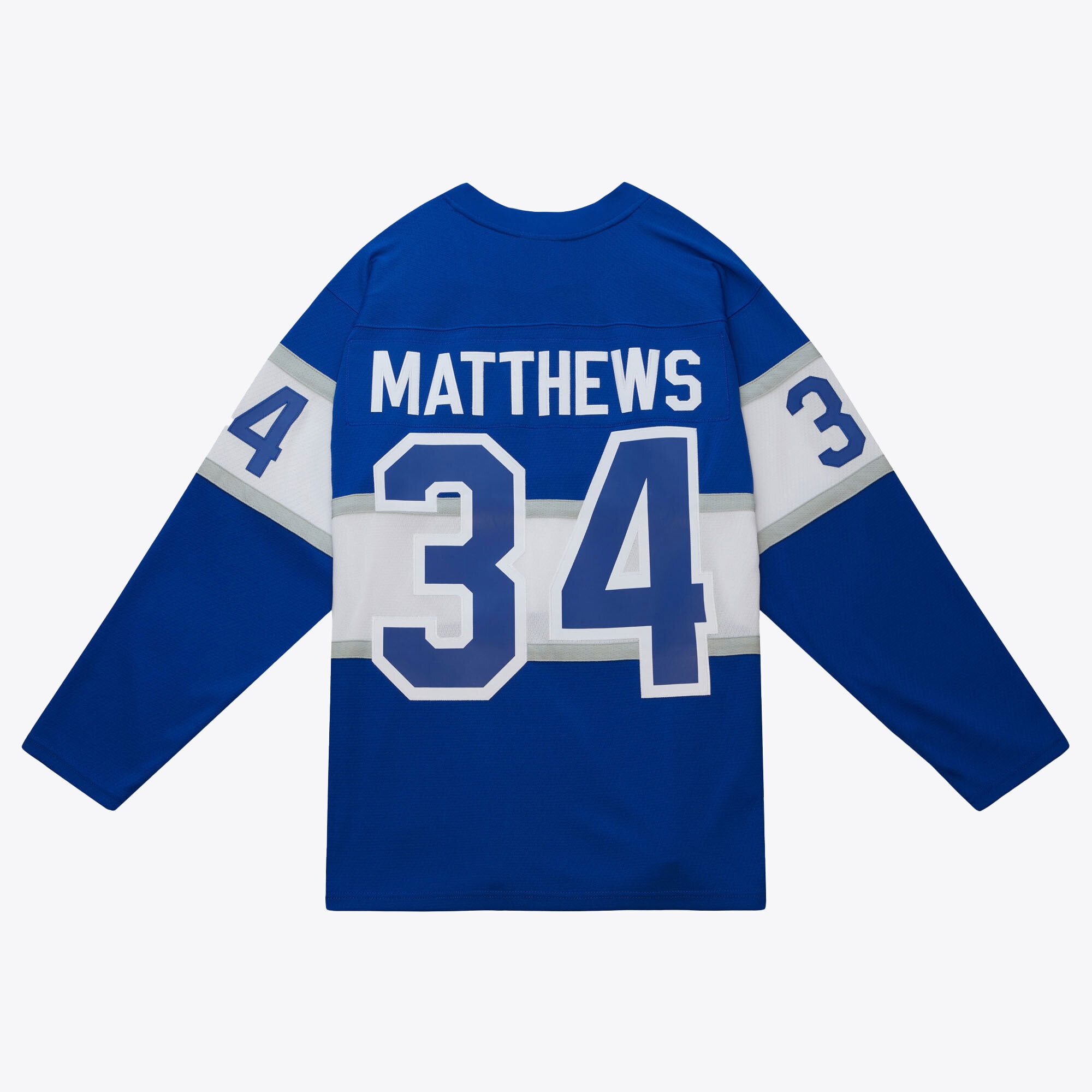 Auston Matthews #34 Toronto Maple Leafs 2017 Power Play Jersey - Blue - angle 2