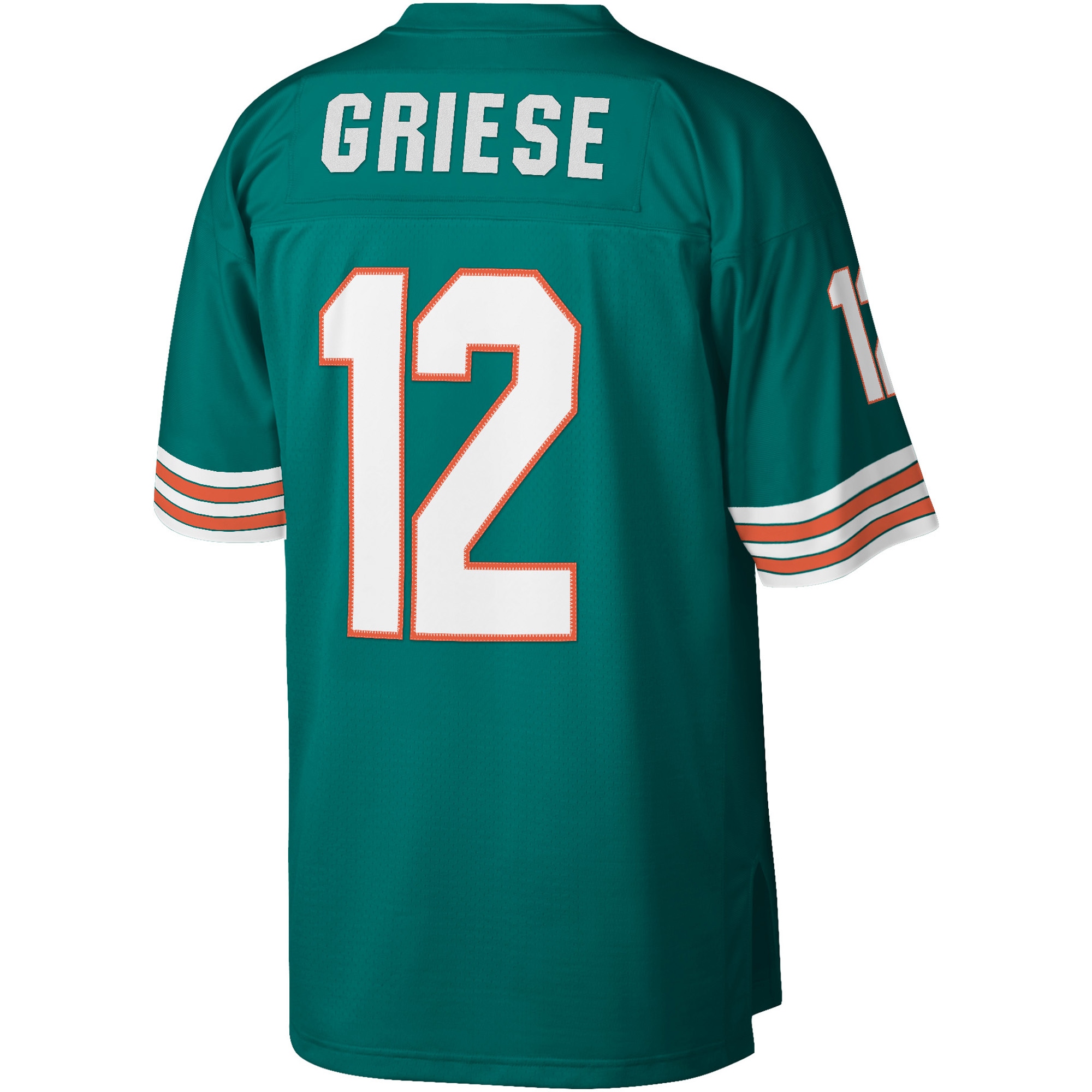 Bob Griese Miami Dolphins Legacy Replica Jersey - Aqua - angle 4