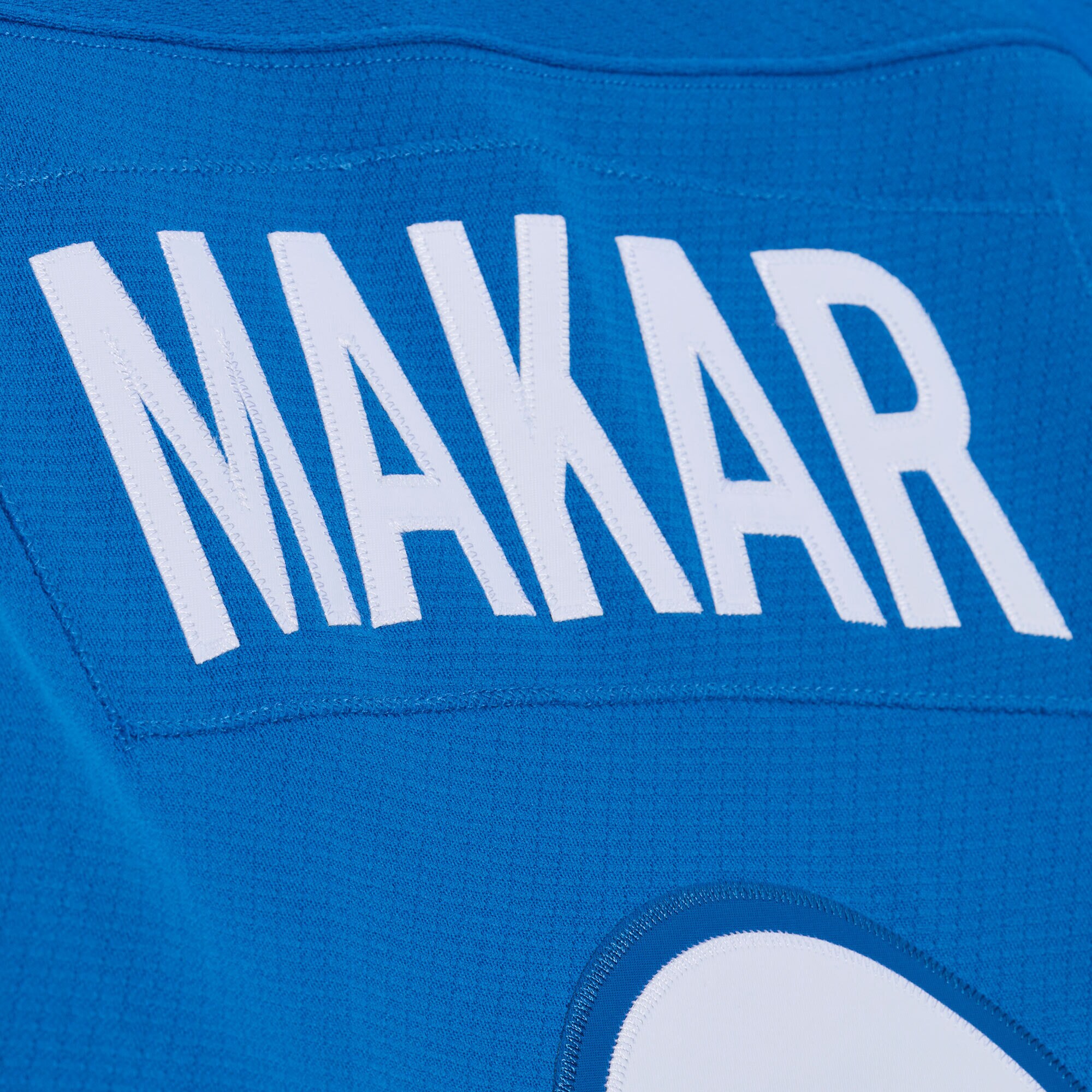 Cale Makar #8 Colorado Avalanche 2020 Power Play Jersey - Blue - angle 4