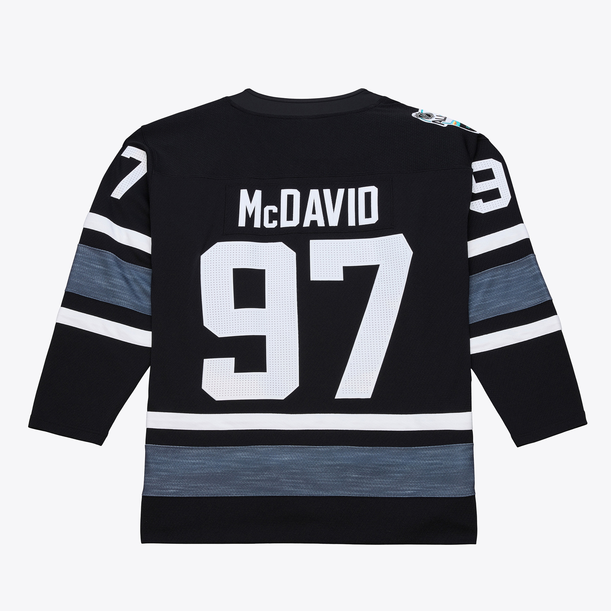 Connor McDavid #97 2019 All-Star Game Power Play Jersey - Black - angle 2