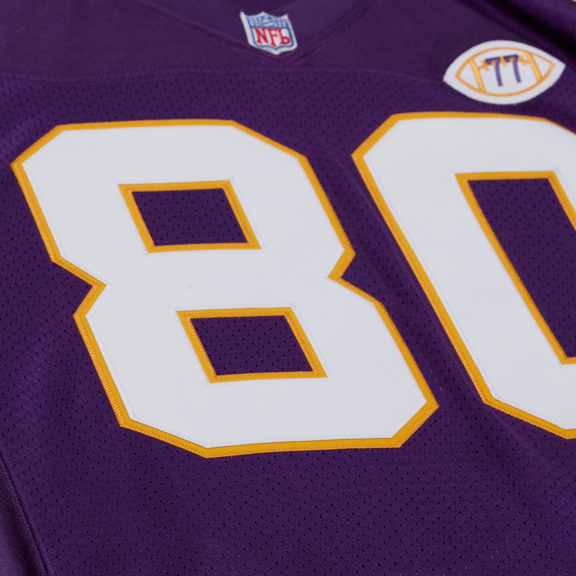 Cris Carter Minnesota Vikings 2001 Throwback Jersey - Purple - angle 7