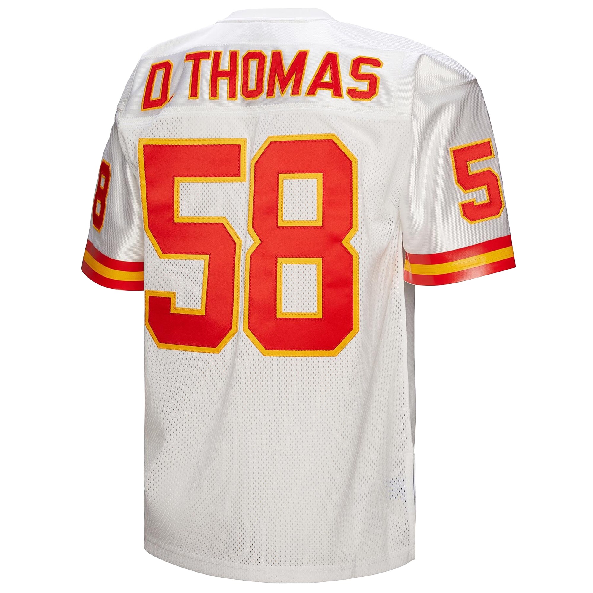 Derrick Thomas Kansas City Chiefs 1994 Throwback Retired Player Jersey - White - angle 3