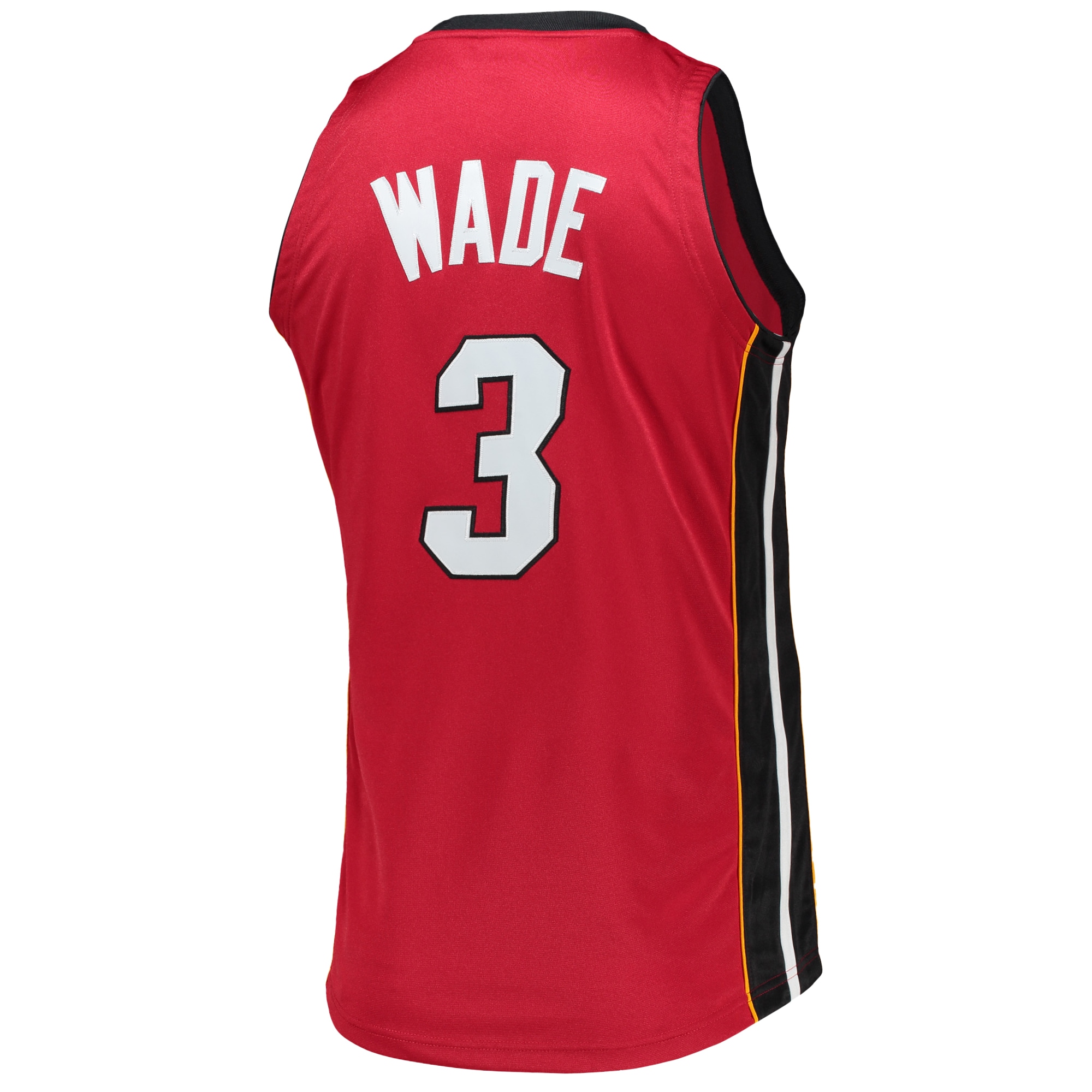 Dwyane Wade Miami Heat 2005-06 Hardwood Classics Jersey - Red - angle 3