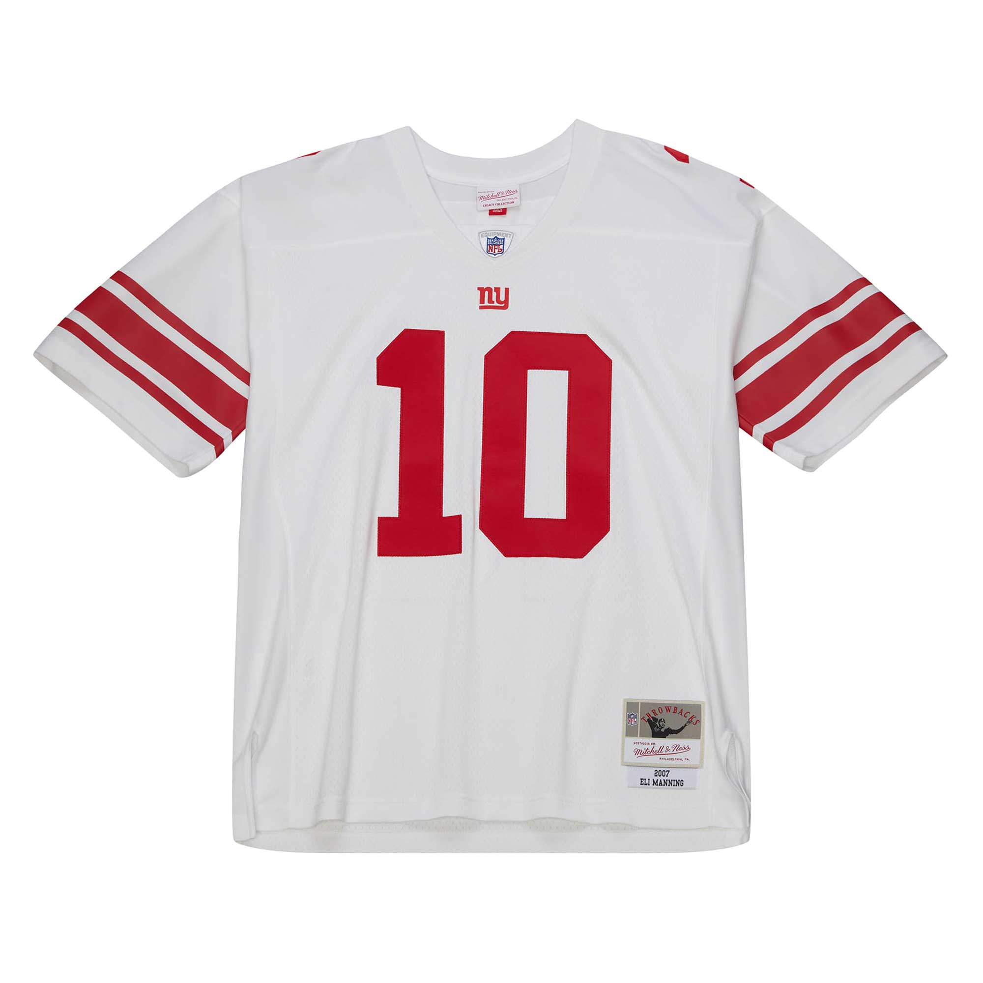 Eli Manning New York Giants Legacy Replica Jersey - White - angle 2