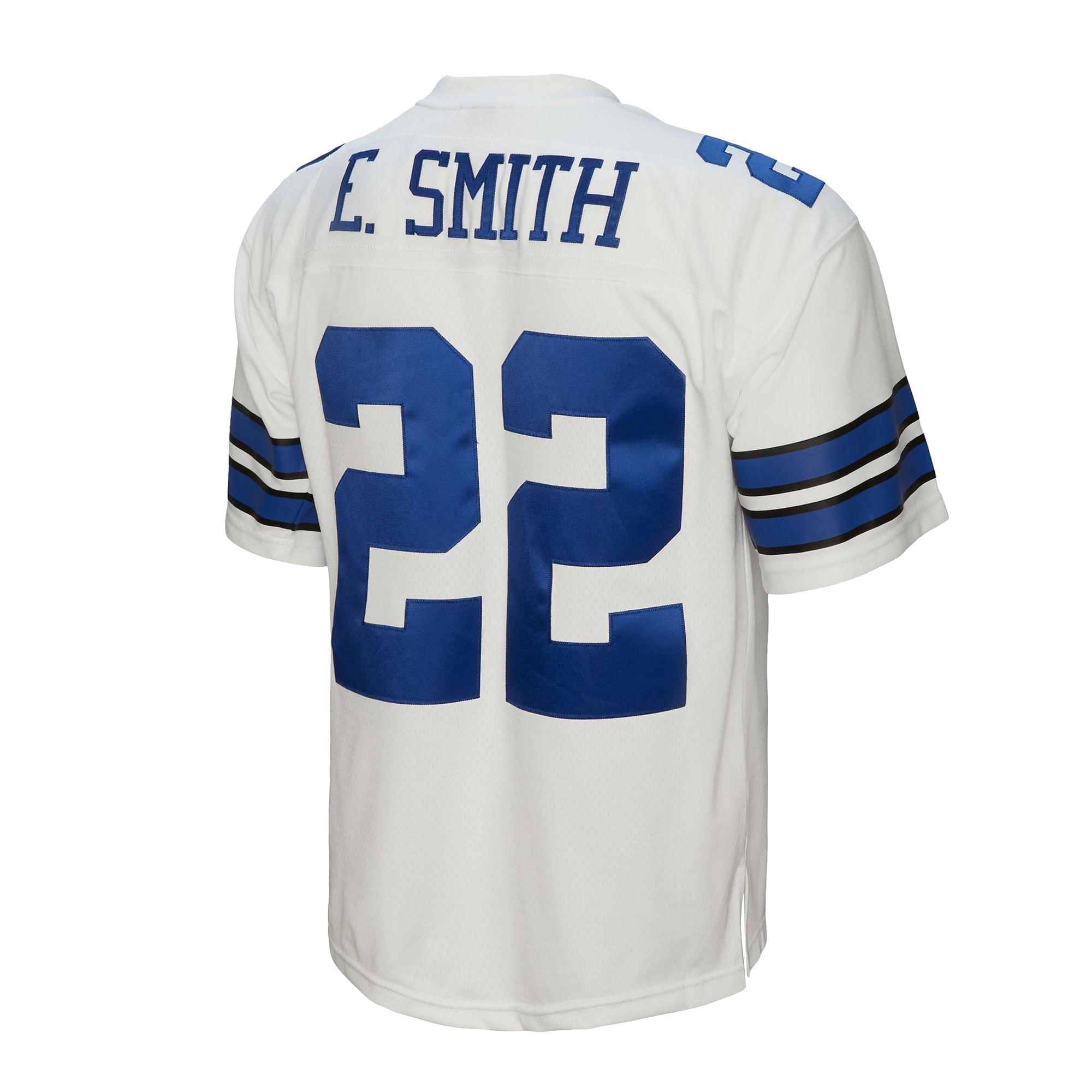 Emmitt Smith Dallas Cowboys Legacy Replica Jersey - White - angle 4