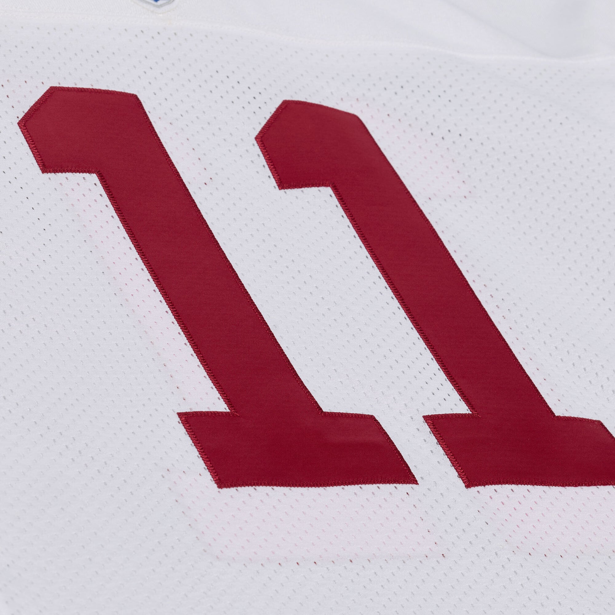 Larry Fitzgerald Arizona Cardinals 2004 Throwback Jersey - White - angle 3