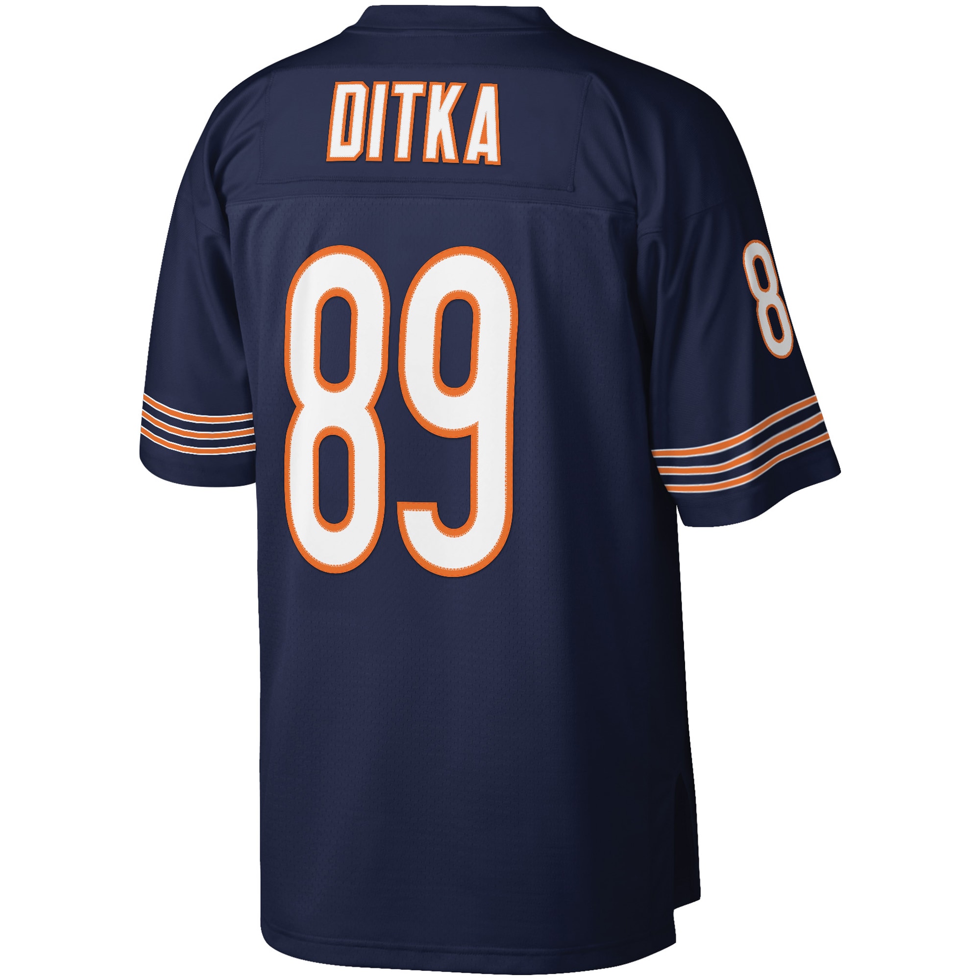 Mike Ditka Chicago Bears Retired Player Legacy Replica Jersey - Navy - angle 3